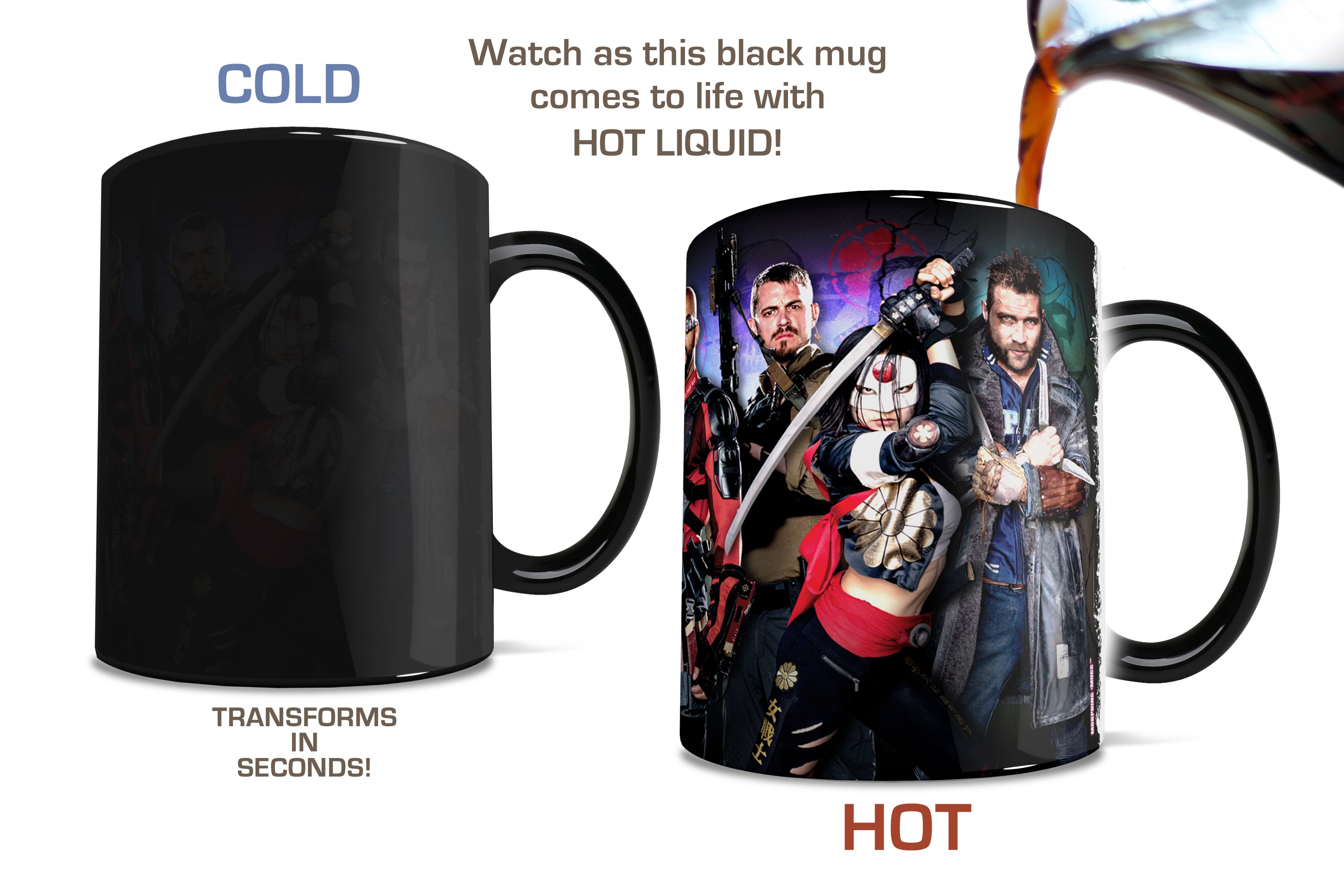 Suicide Squad (Team Series 1) Morphing Mugs® Heat-Sensitive Mug MMUG412