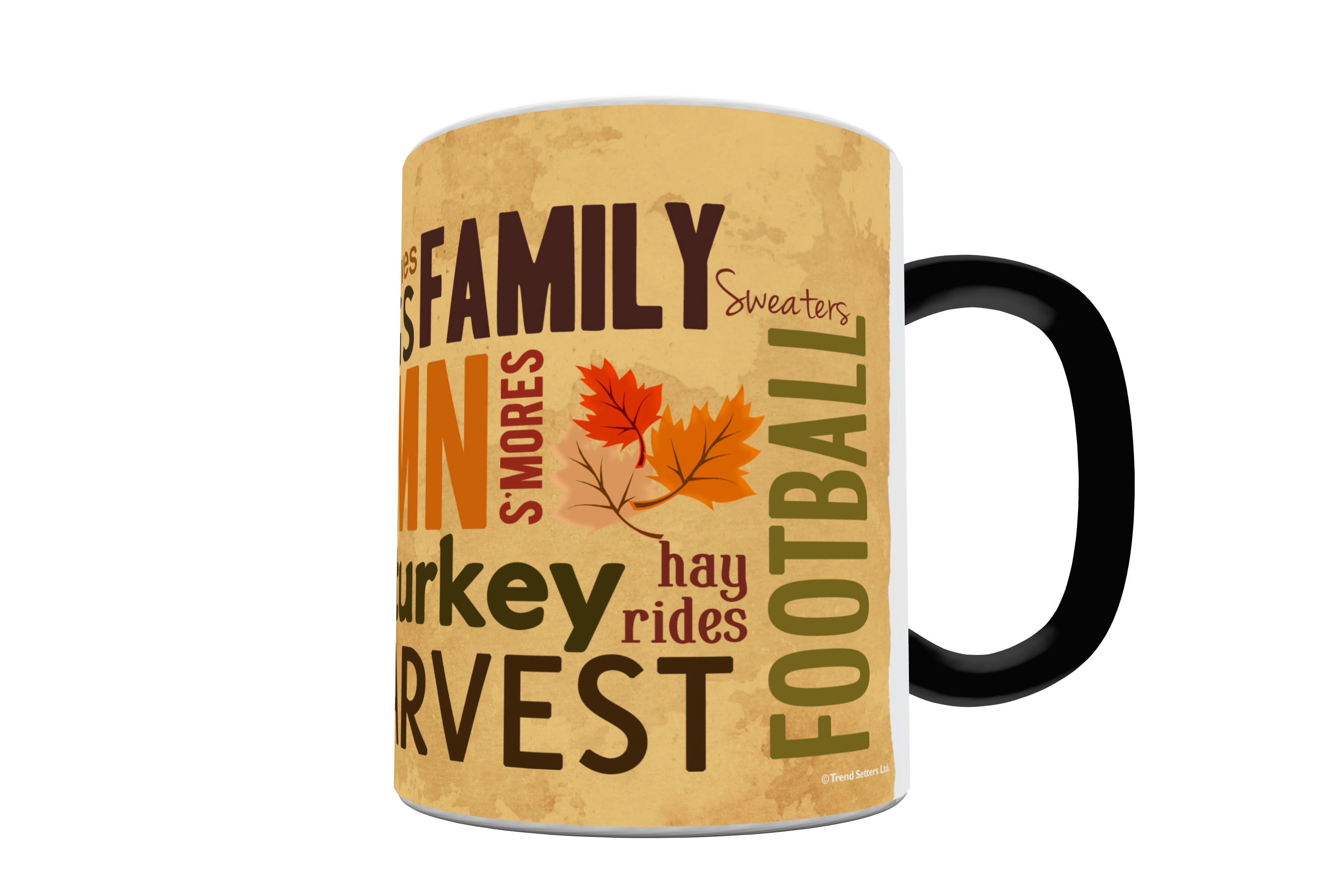 Trend Setters Original (Autumn Words) Morphing Mugs® Heat-Sensitive Mug MMUG415