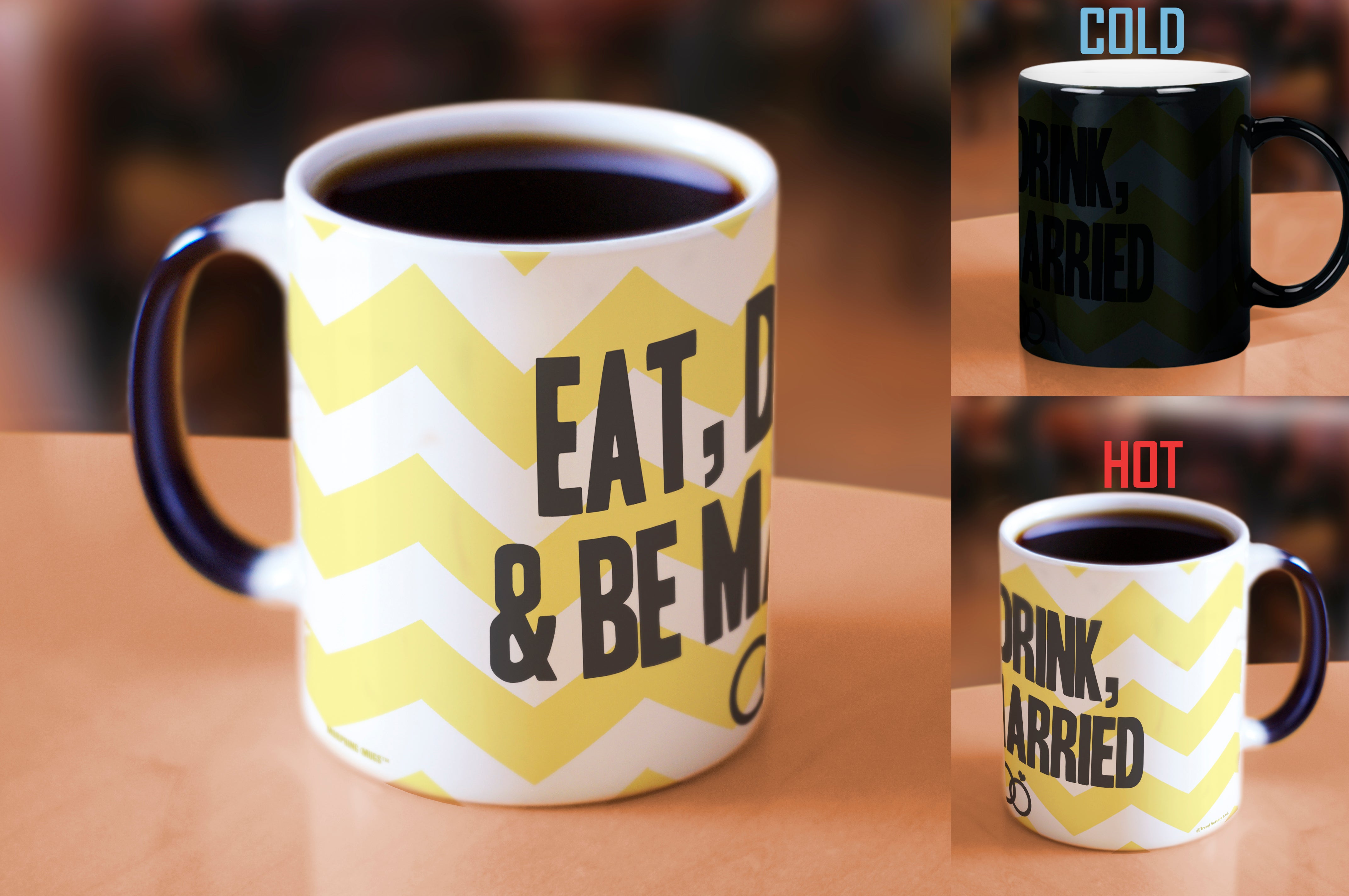 Wedding Collection (Eat Drink Be Married) Morphing Mugs® Heat-Sensitive Mug MMUG427