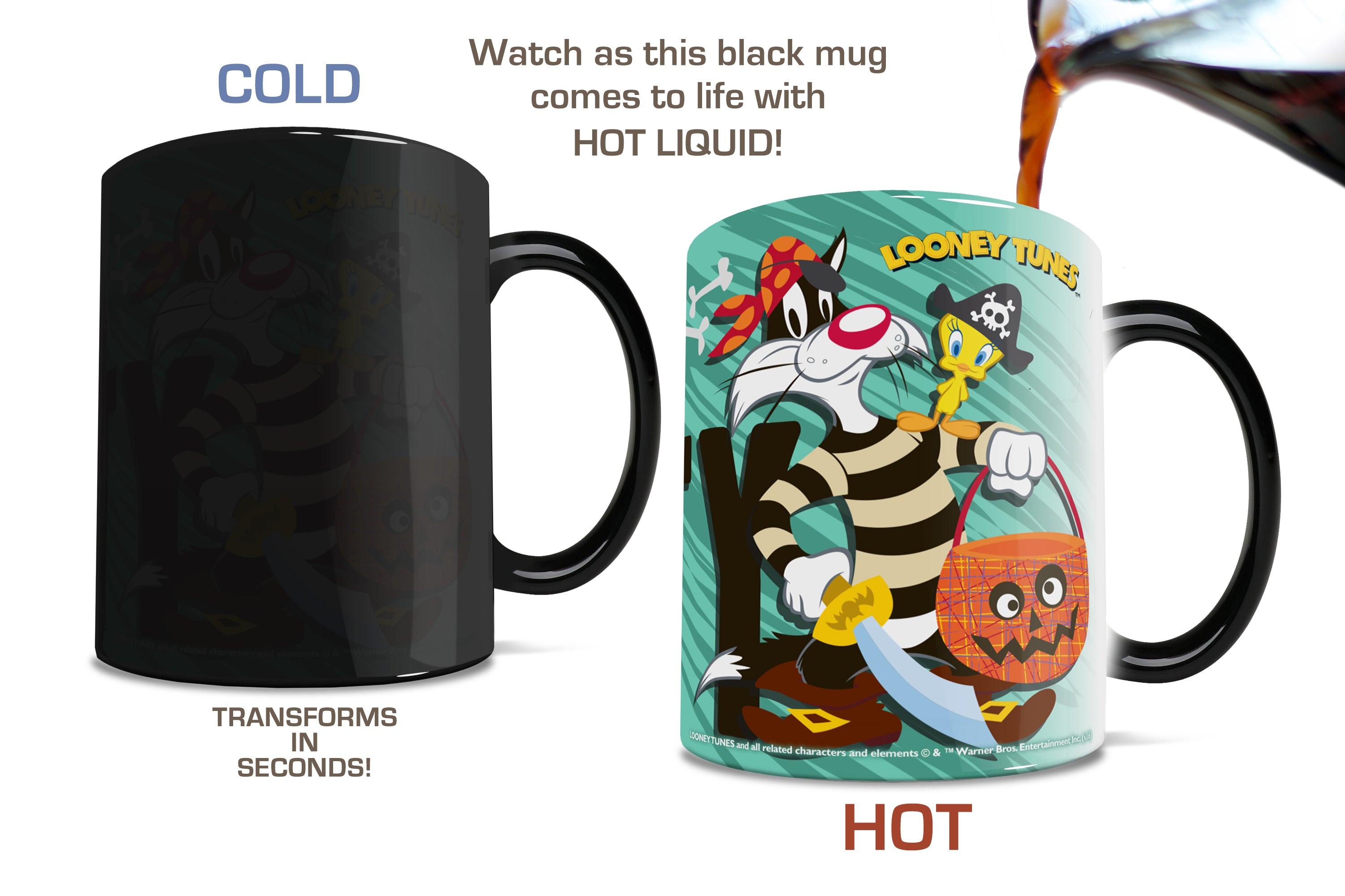 Looney Tunes (Gimme Boo-ty) Morphing Mugs® Heat-Sensitive Mug MMUG456
