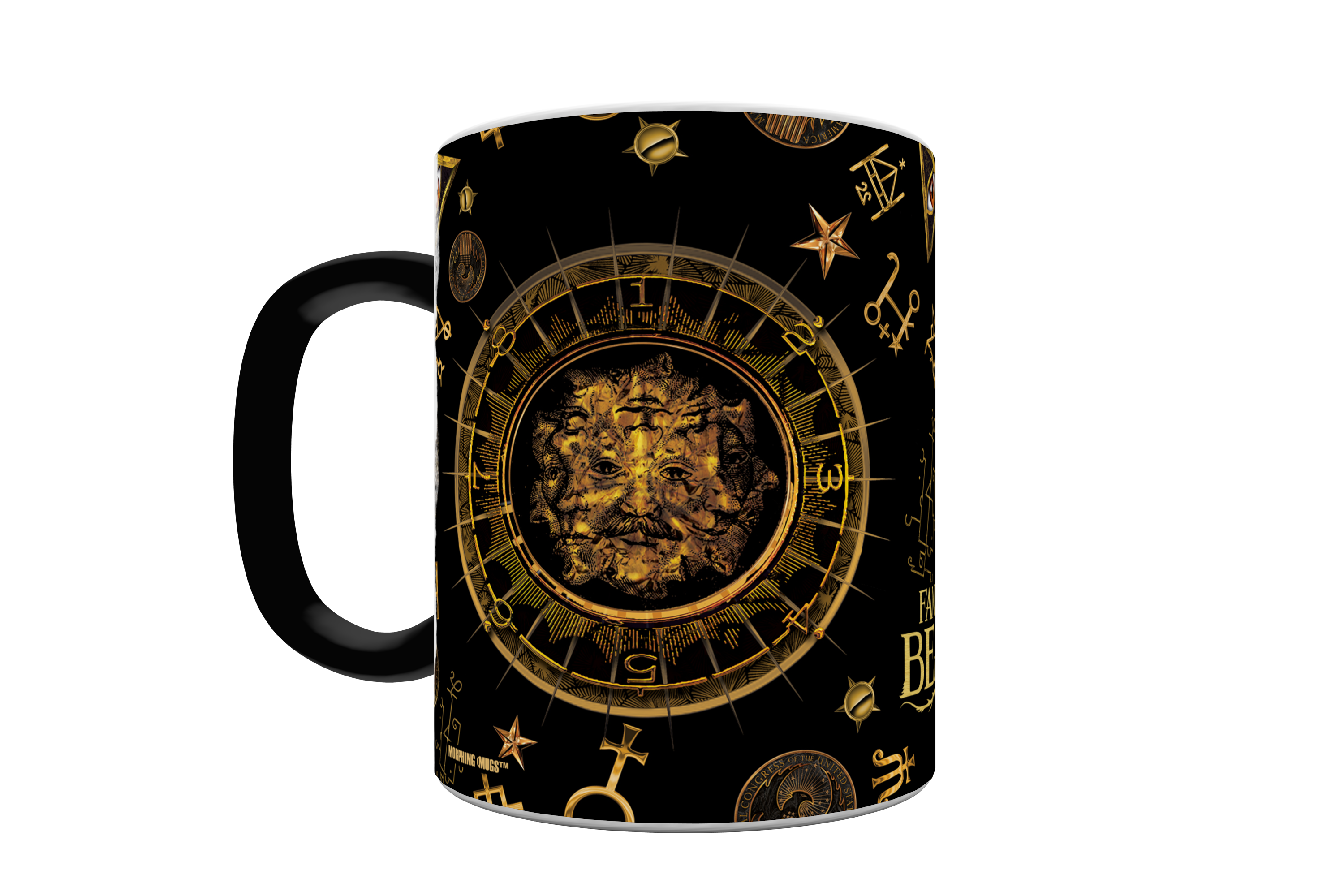 Fantastic Beasts and Where to Find Them (Symbol Pattern) Morphing Mugs® Heat-Sensitive Mug MMUG459