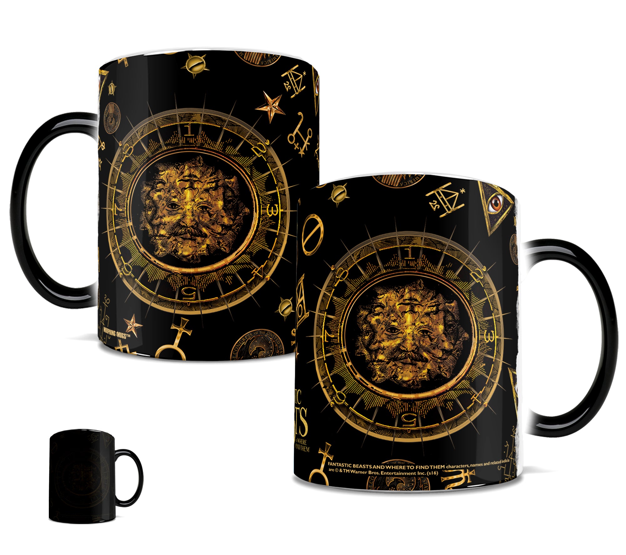 Fantastic Beasts and Where to Find Them (Symbol Pattern) Morphing Mugs® Heat-Sensitive Mug MMUG459
