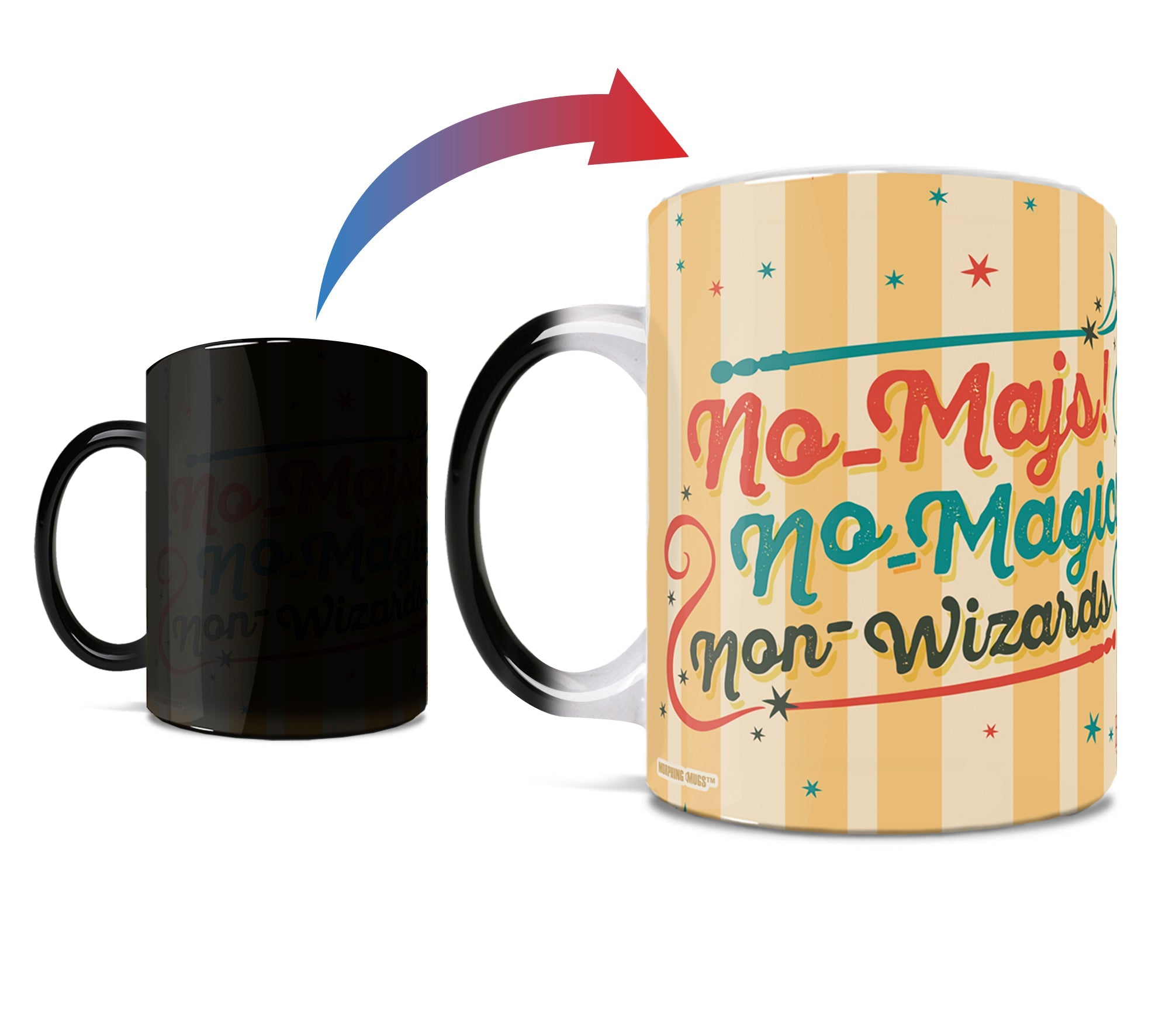 Fantastic Beasts & Where to Find Them (No Maj - Personalized) Morphing Mugs® Heat-Sensitive Mug MMUG460