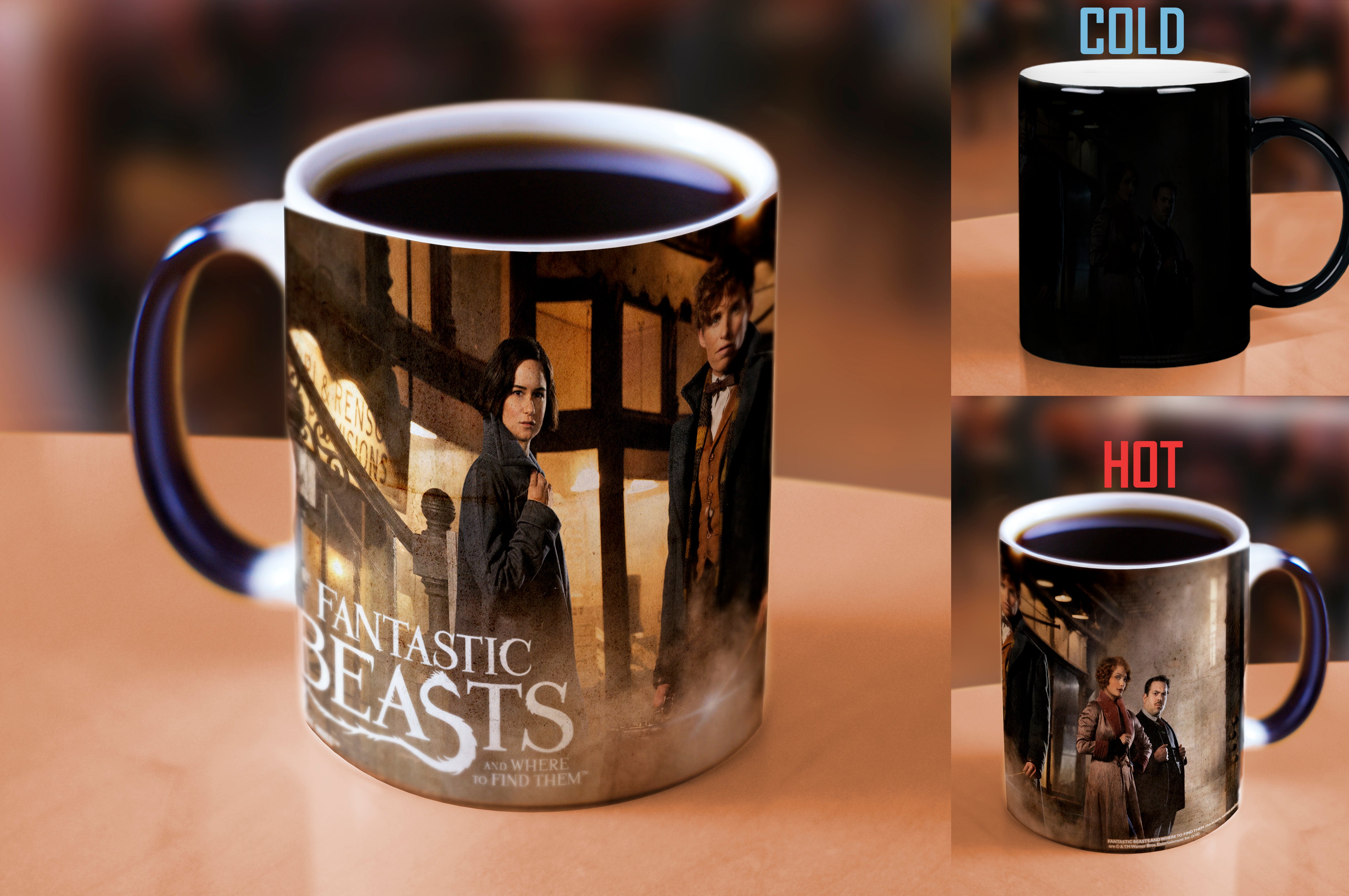 Fantastic Beasts and Where to Find Them  (Newt and Friends) Morphing Mugs® Heat-Sensitive Mug MMUG461