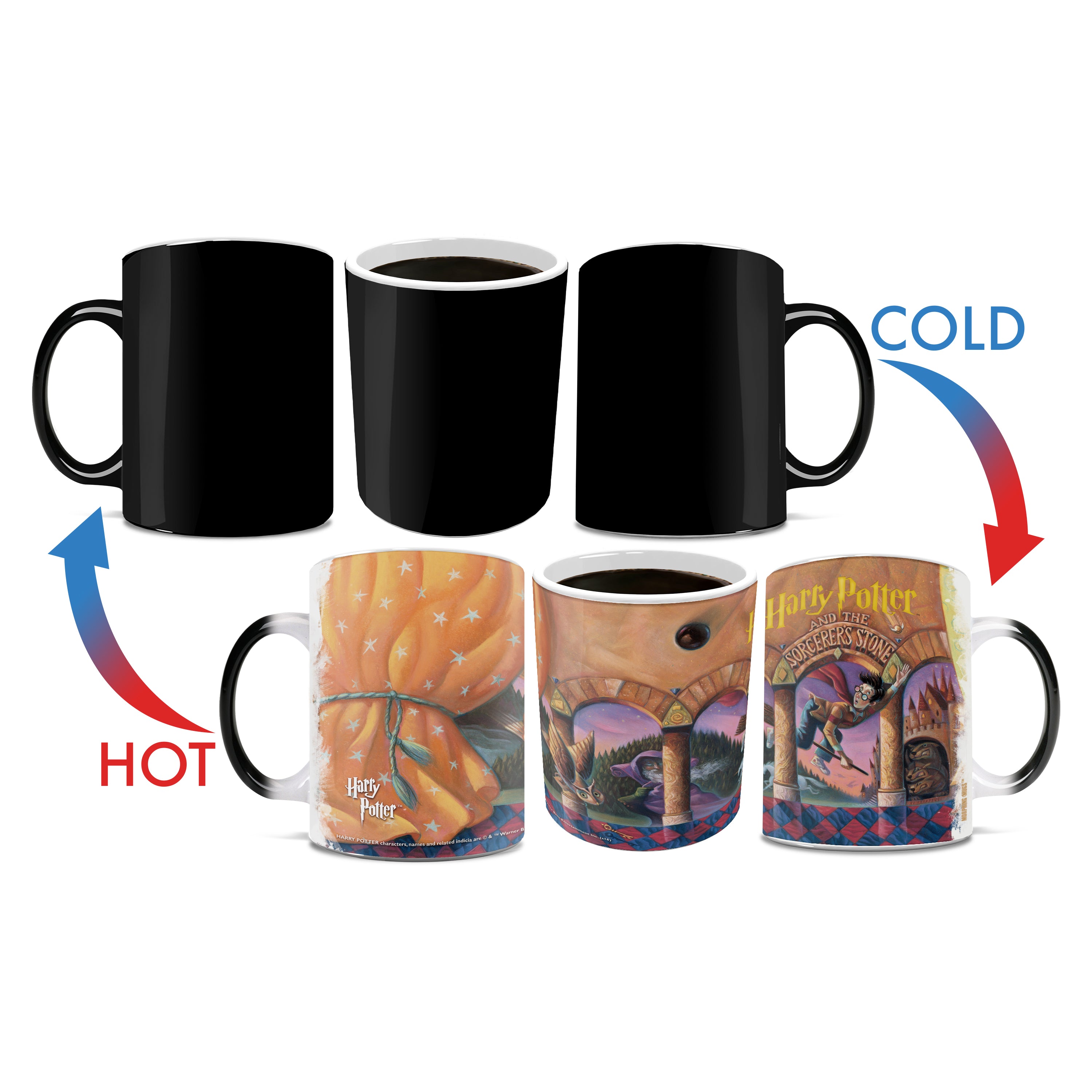 Harry Potter (The Sorcerers Stone) Morphing Mugs®  Heat-Sensitive Mug MMUG463