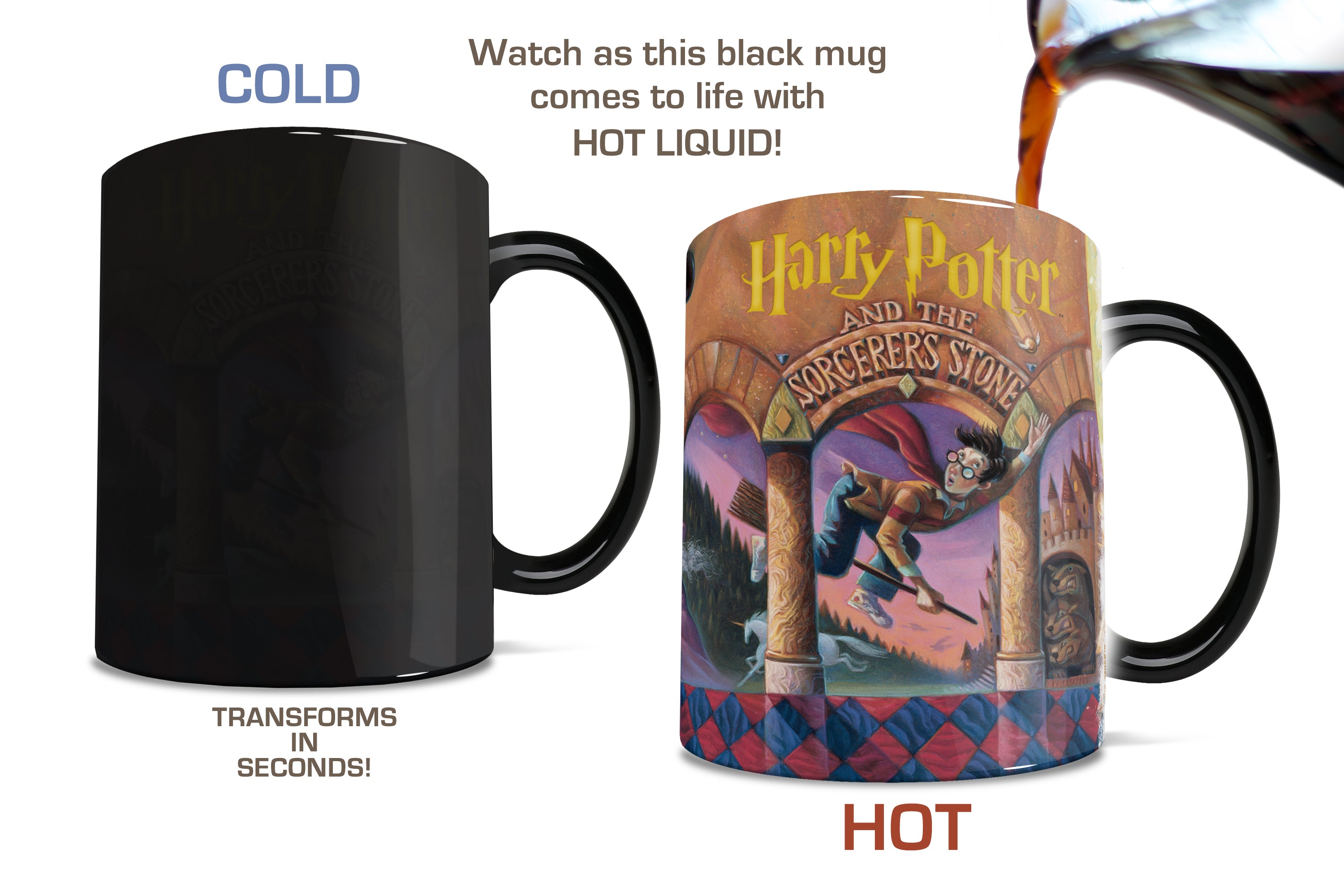 Harry Potter (The Sorcerers Stone) Morphing Mugs®  Heat-Sensitive Mug MMUG463