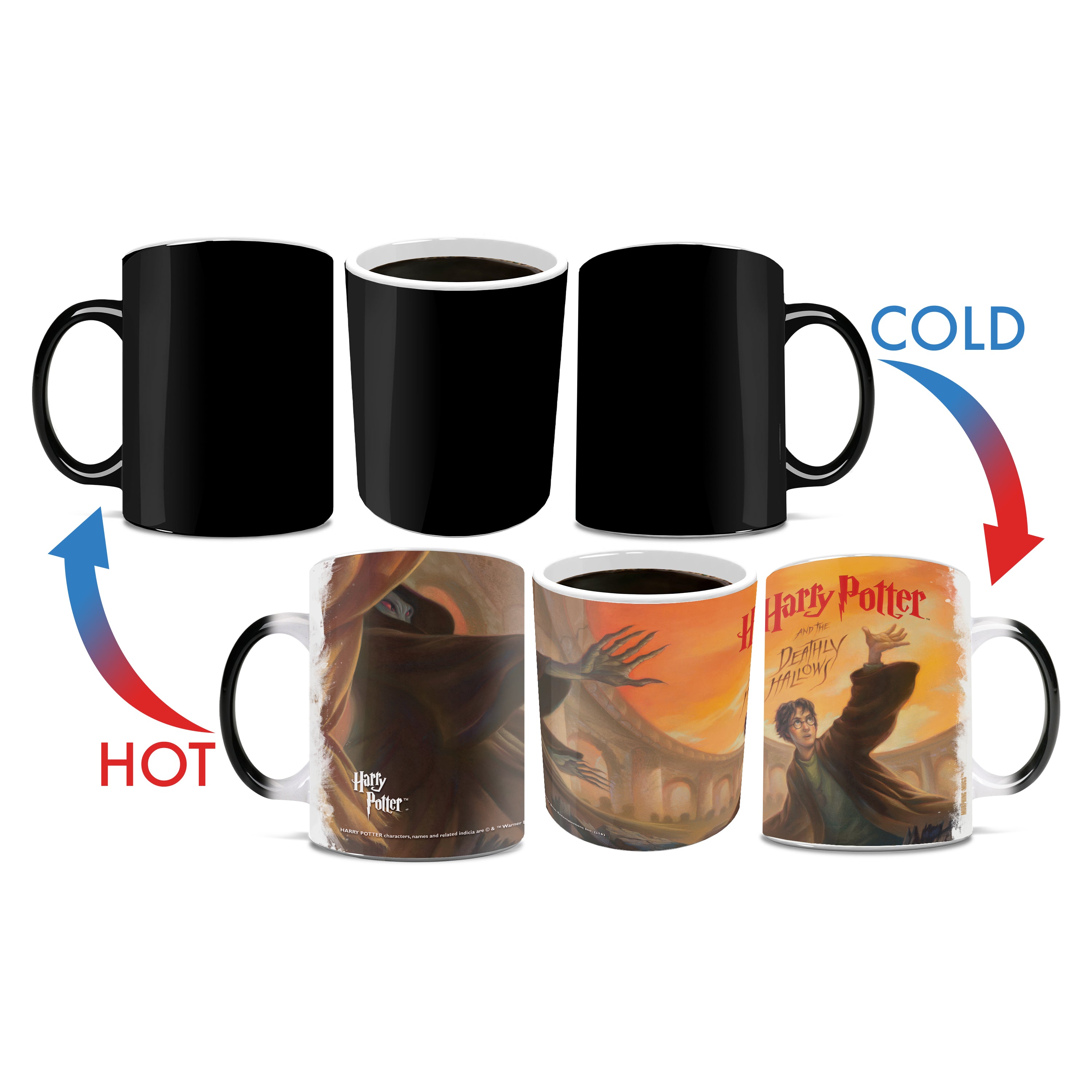 Harry Potter (The Deathly Hallows) Morphing Mugs® Heat-Sensitive Mug MMUG469