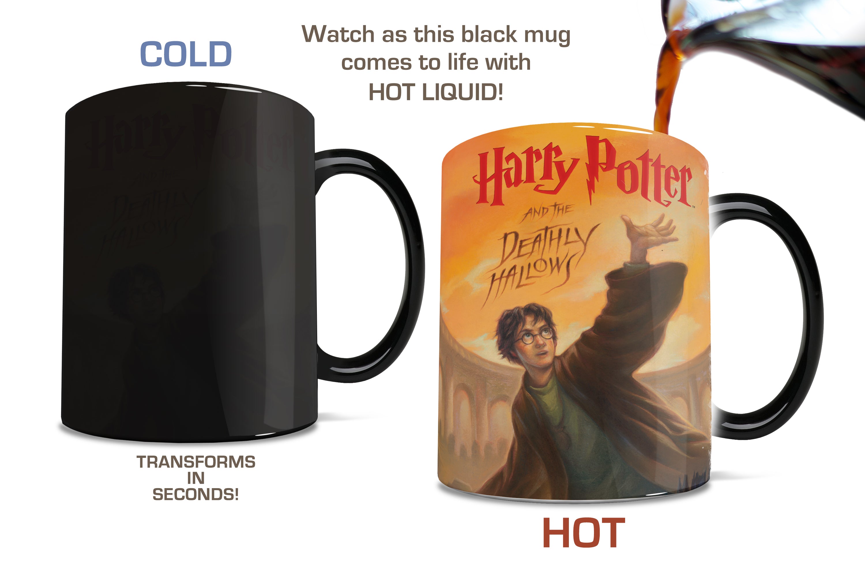 Harry Potter (The Deathly Hallows) Morphing Mugs® Heat-Sensitive Mug MMUG469