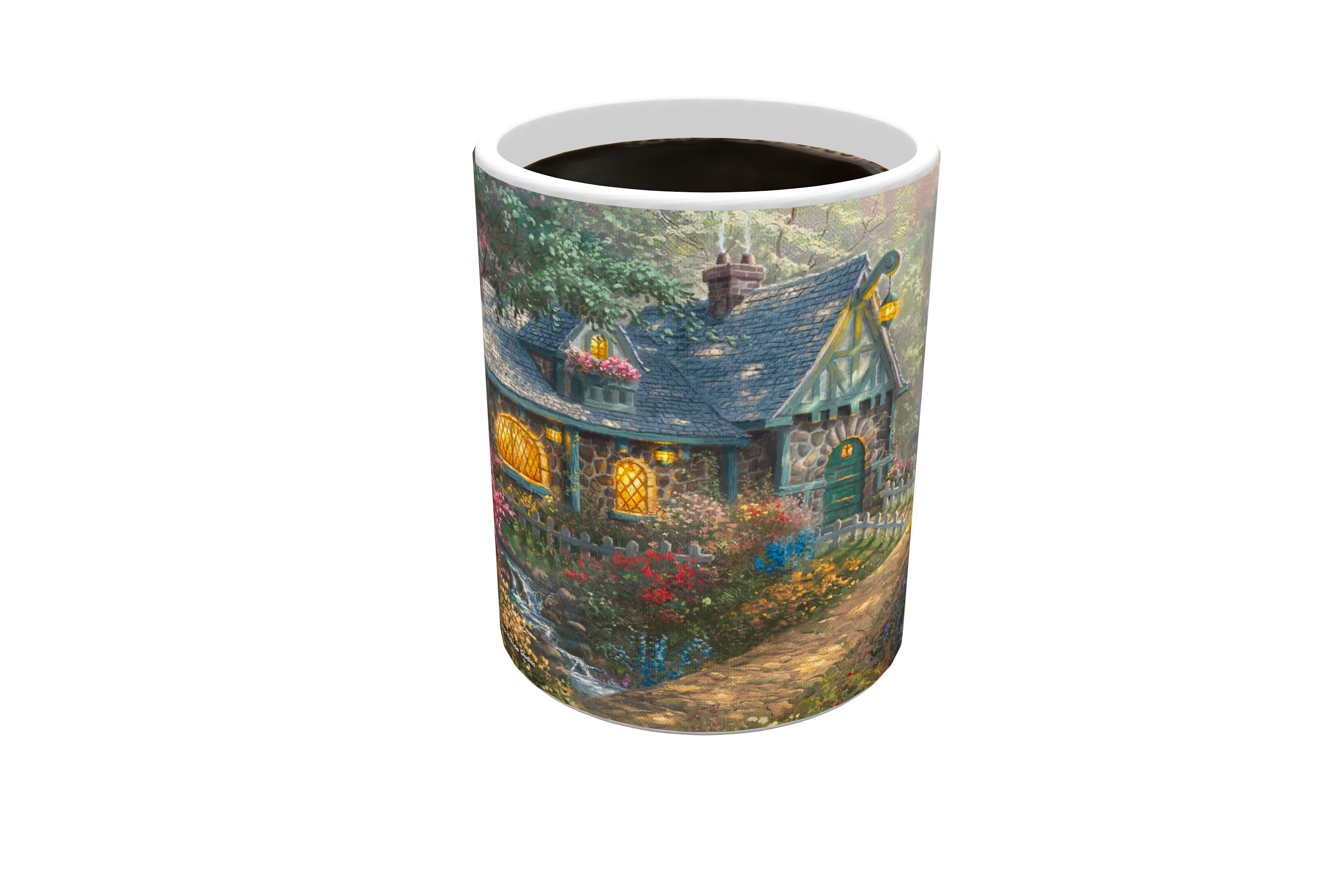 Disney (Mickey and Minnie Mouse - Sweetheart Bridge) Morphing Mugs® Heat-Sensitive Mug MMUG476