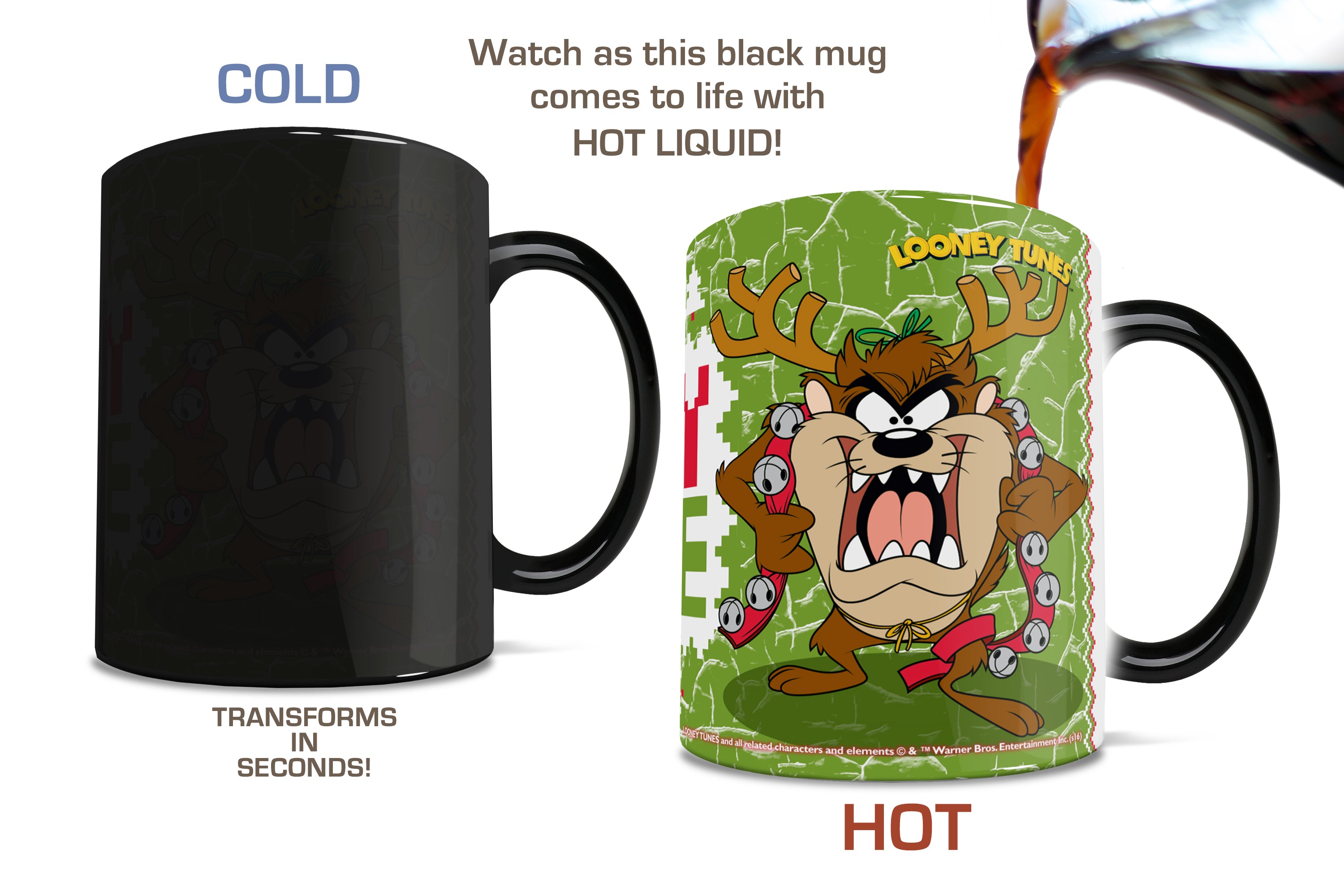 Looney Tunes (Naughty Not Nice) Morphing Mugs® Heat-Sensitive Mug MMUG481