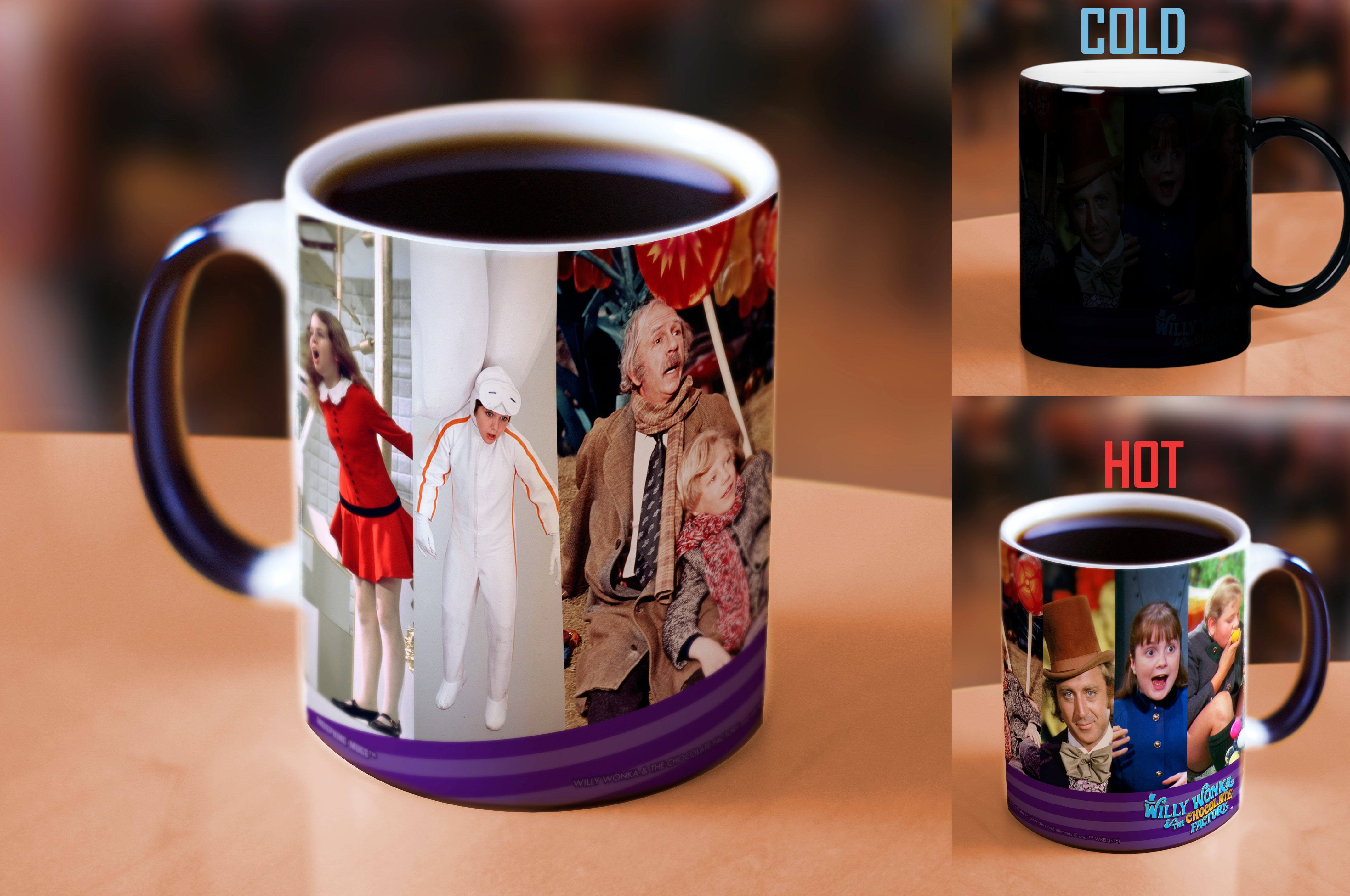 Willy Wonka and the Chocolate Factory (Characters) Morphing Mugs® Heat-Sensitive Mug  MMUG487