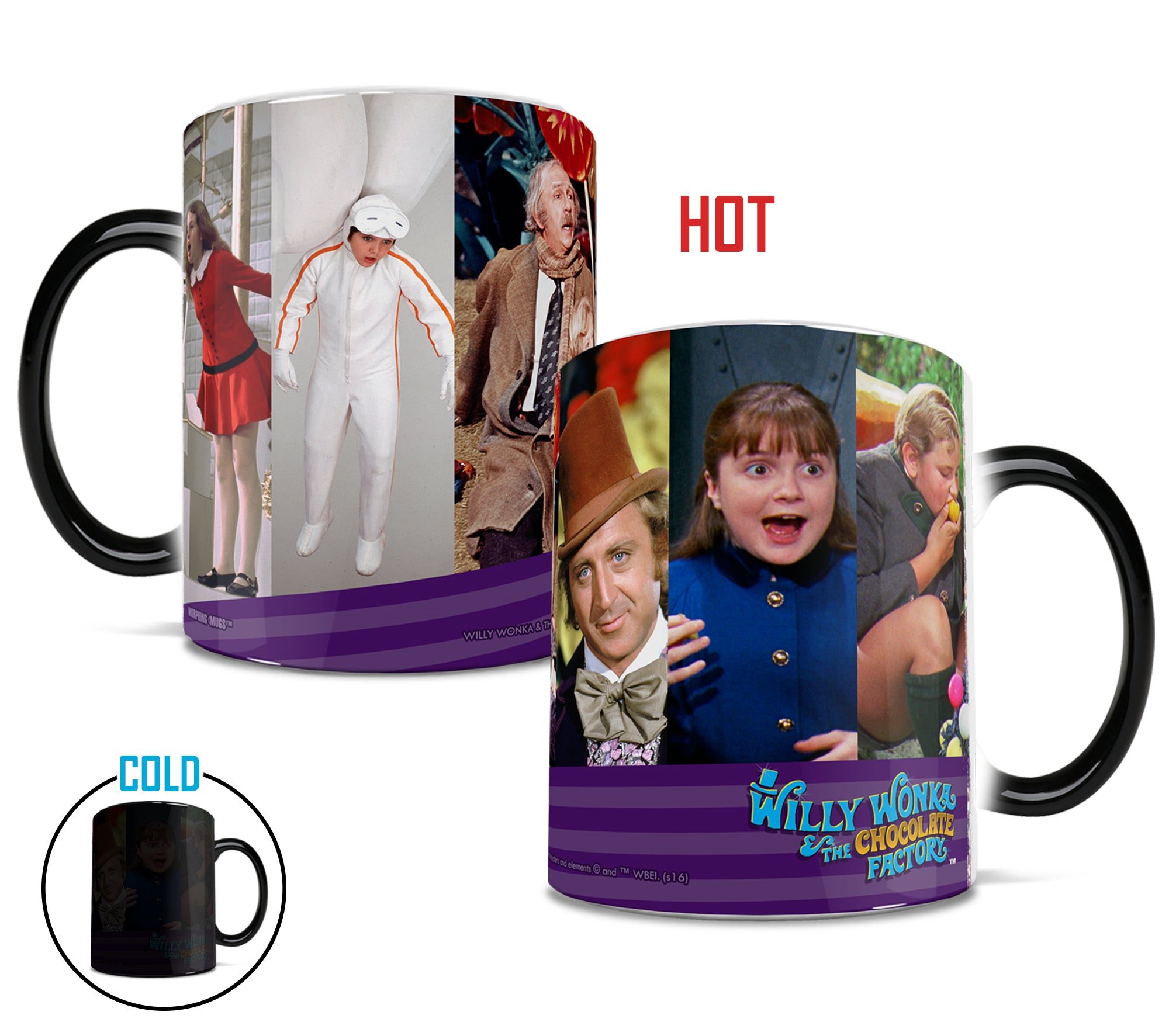 Willy Wonka and the Chocolate Factory (Characters) Morphing Mugs® Heat-Sensitive Mug  MMUG487