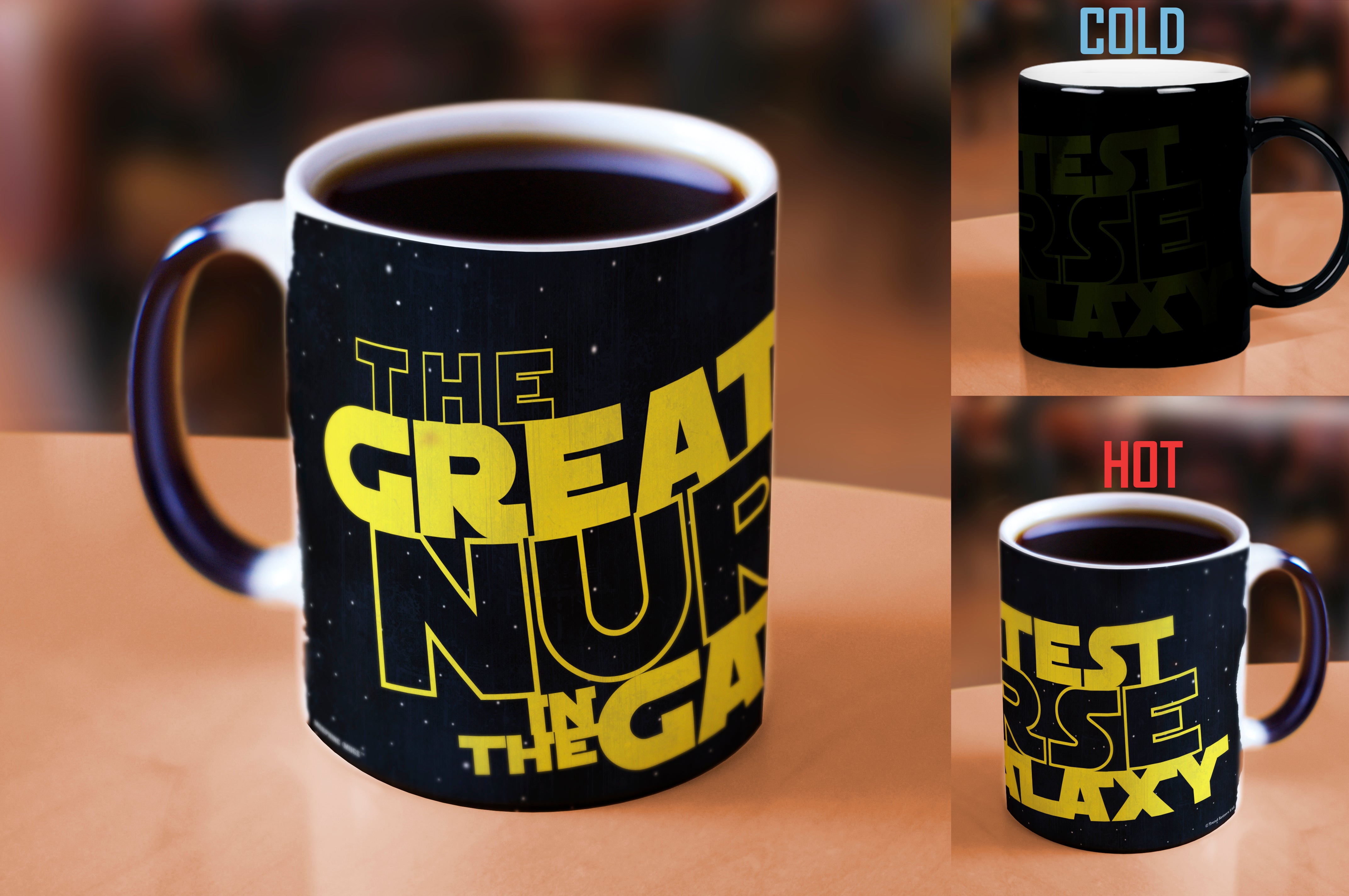 Career Collection (Greatest Nurse in the Galaxy) Morphing Mugs® Heat-Sensitive Mug MMUG496