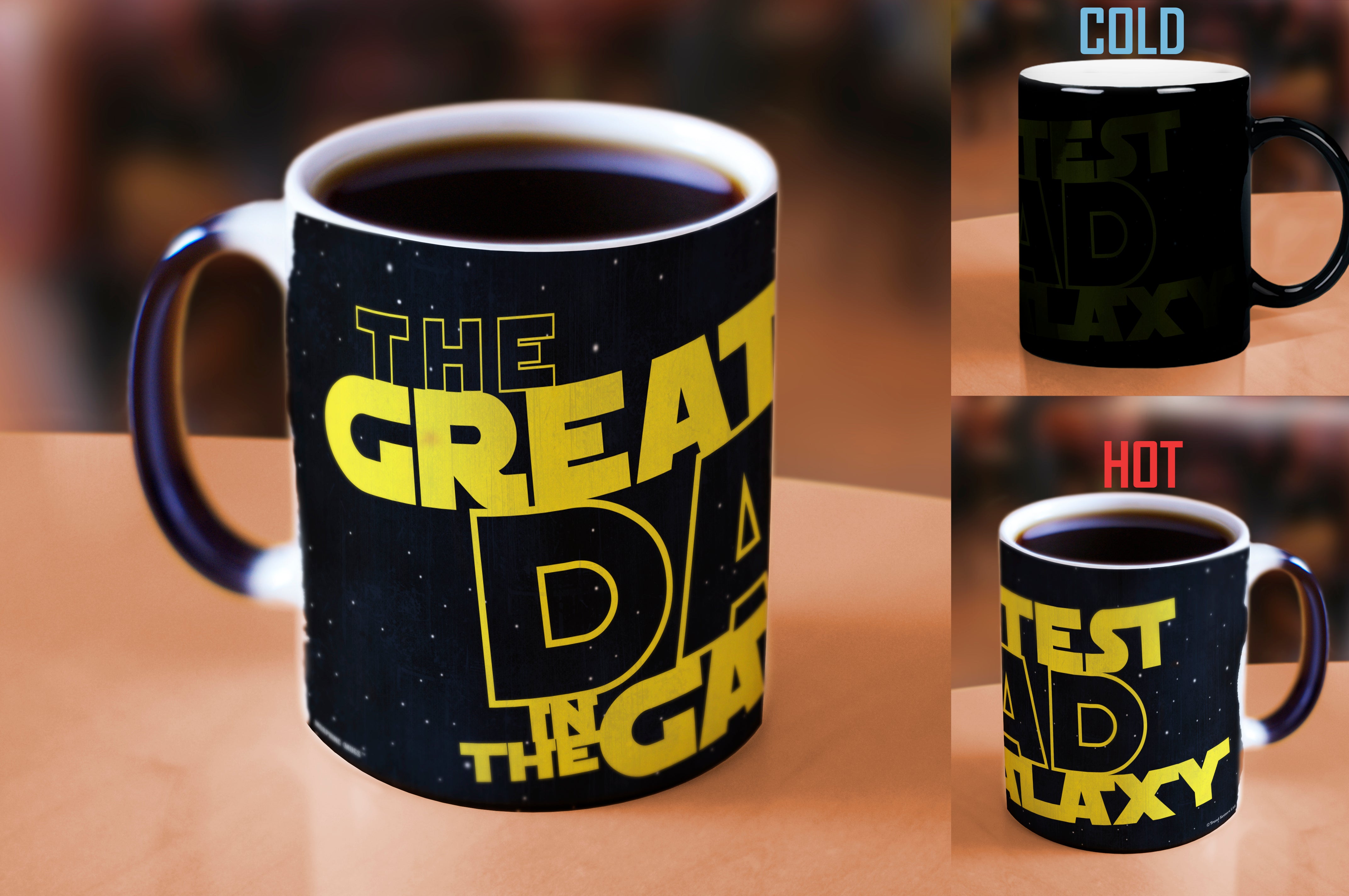 Greatest in the Galaxy (Dad) Morphing Mugs® Heat-Sensitive Mug MMUG498