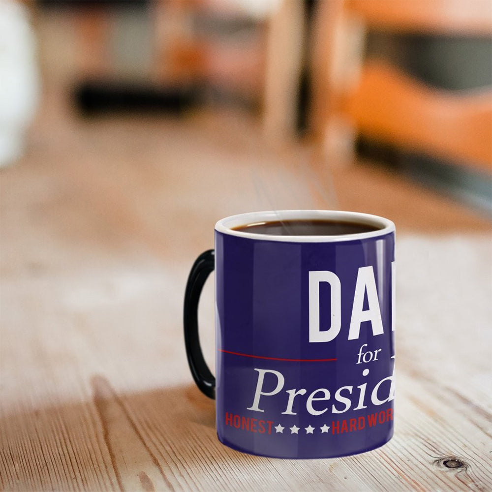 For President (Dad) Morphing Mugs® Heat-Sensitive Mug MMUG502