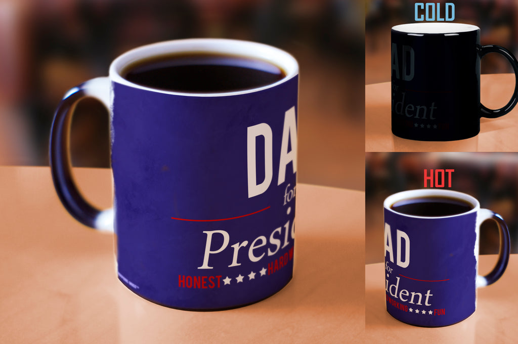 For President (Dad) Morphing Mugs® Heat-Sensitive Mug MMUG502