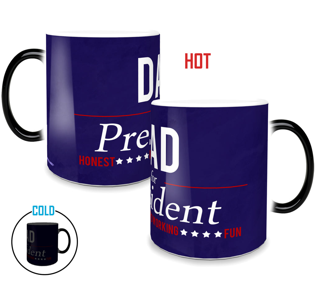 For President (Dad) Morphing Mugs® Heat-Sensitive Mug MMUG502