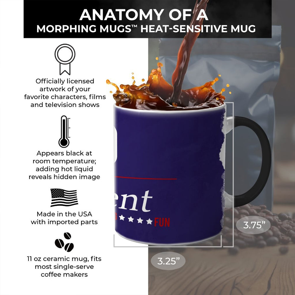For President (Dad) Morphing Mugs® Heat-Sensitive Mug MMUG502