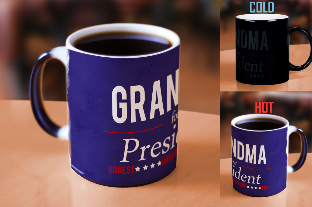 For President (Grandma) Morphing Mugs® Heat-Sensitive Mug MMUG503