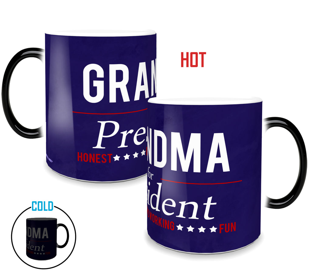 For President (Grandma) Morphing Mugs® Heat-Sensitive Mug MMUG503