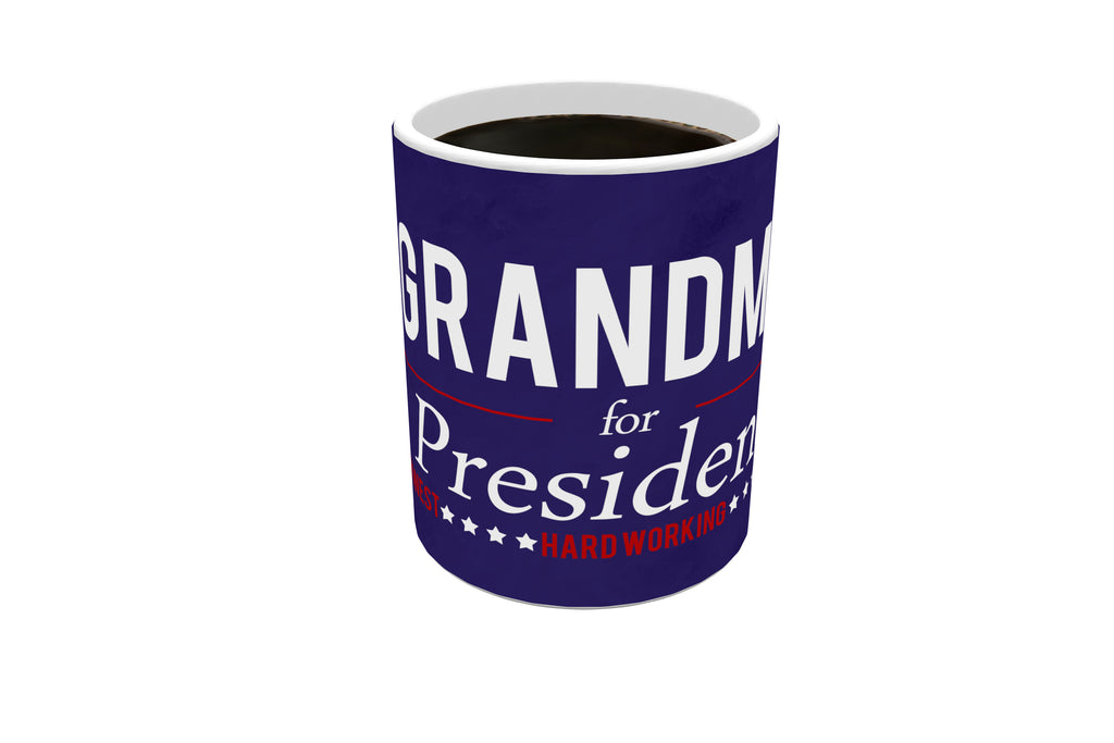 For President (Grandma) Morphing Mugs® Heat-Sensitive Mug MMUG503