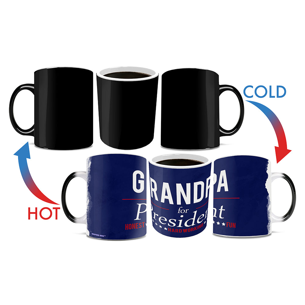 For President (Grandpa) Morphing Mugs® Heat-Sensitive Mug MMUG504