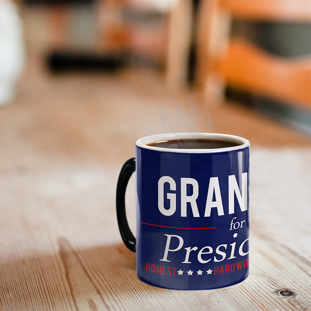 For President (Grandpa) Morphing Mugs® Heat-Sensitive Mug MMUG504