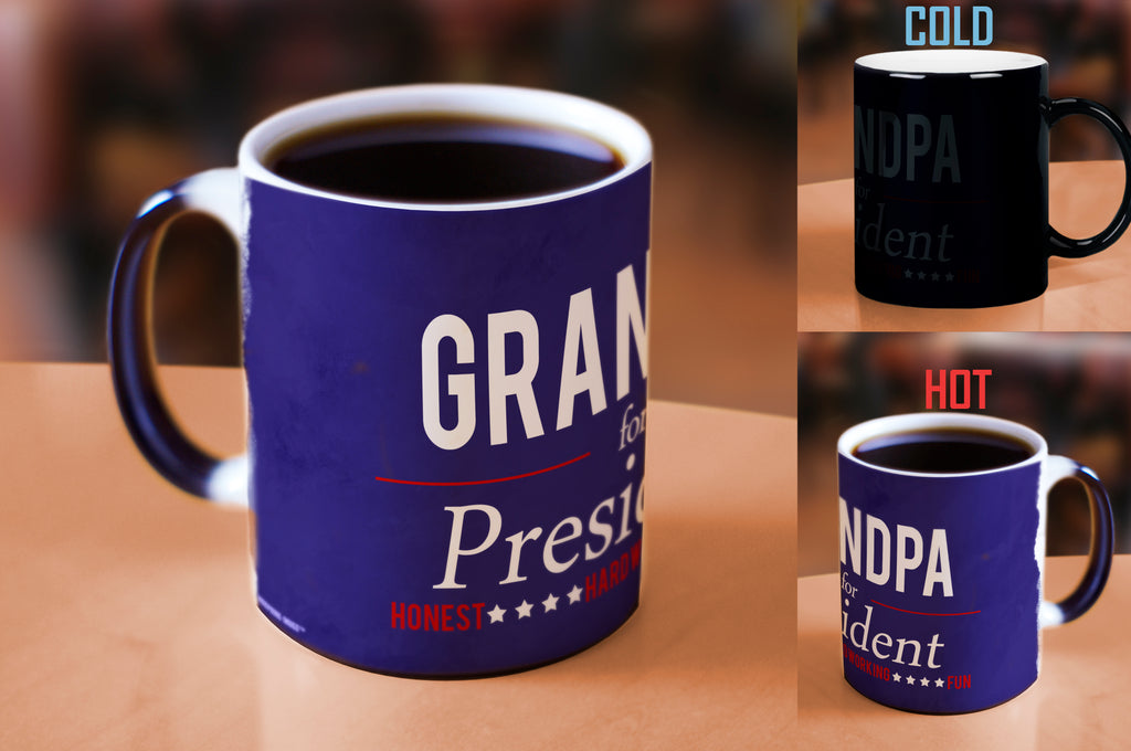 For President (Grandpa) Morphing Mugs® Heat-Sensitive Mug MMUG504