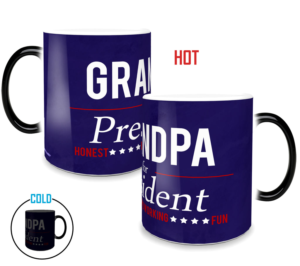 For President (Grandpa) Morphing Mugs® Heat-Sensitive Mug MMUG504