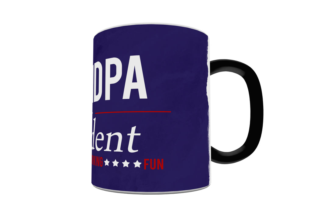 For President (Grandpa) Morphing Mugs® Heat-Sensitive Mug MMUG504