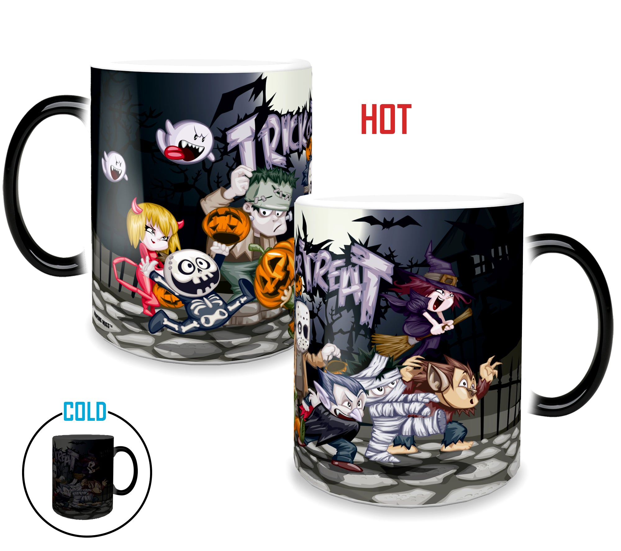 Halloween Collection (Scary Characters) Morphing Mugs® Heat-Sensitive Mug MMUG507