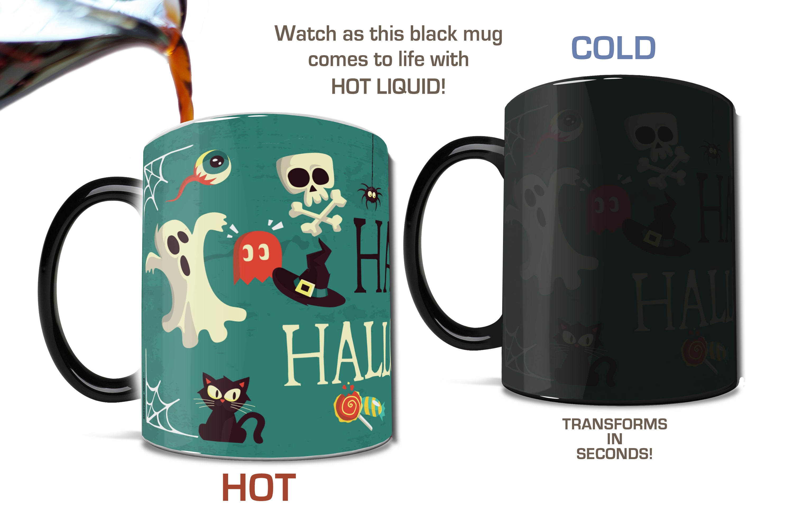 Halloween Collection (Scary Gang) Morphing Mugs® Heat-Sensitive Mug MMUG508
