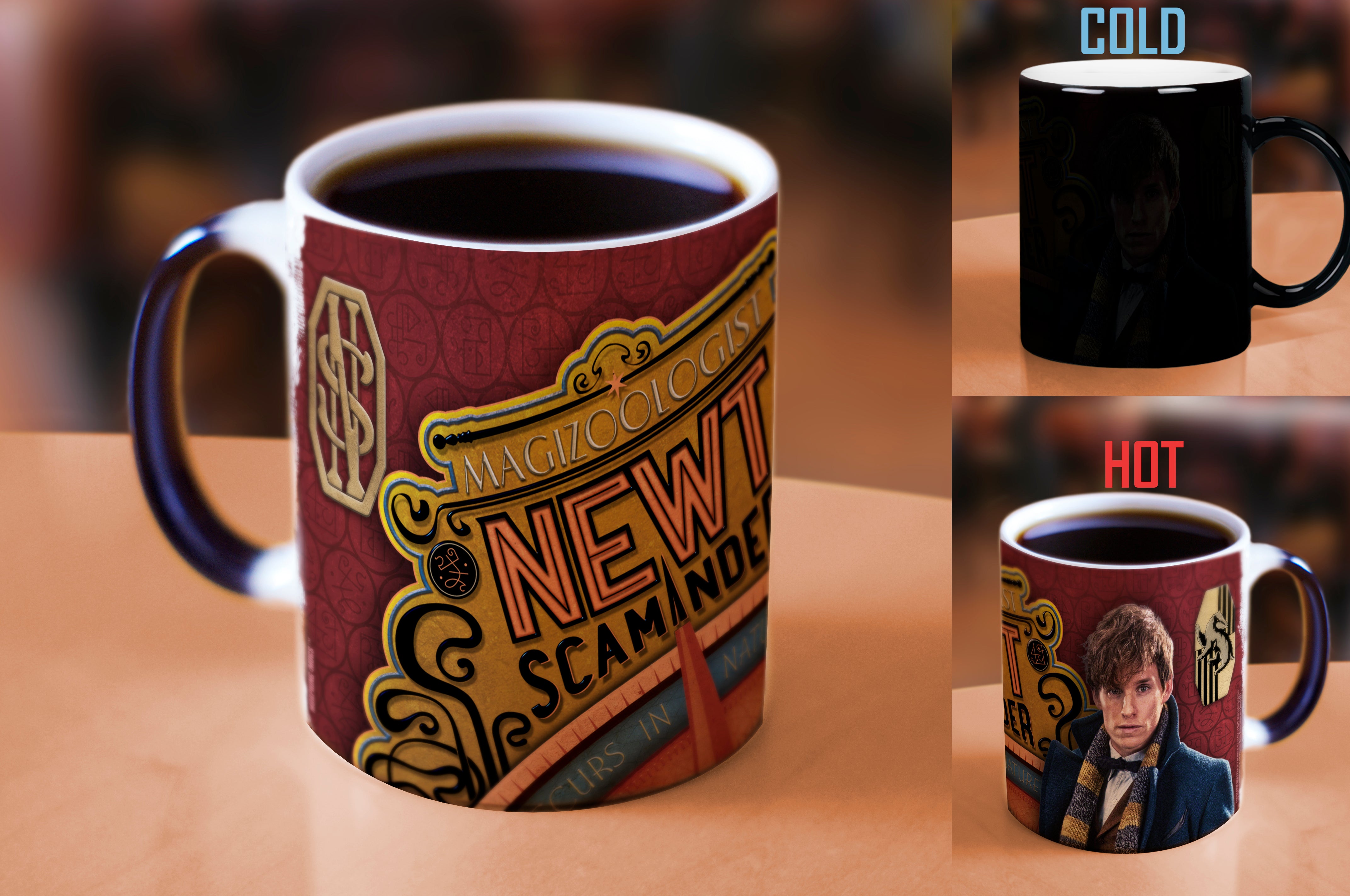 Fantastic Beasts and Where to Find Them (Newt Scamander) Morphing Mugs®  Heat-Sensitive Mug MMUG510