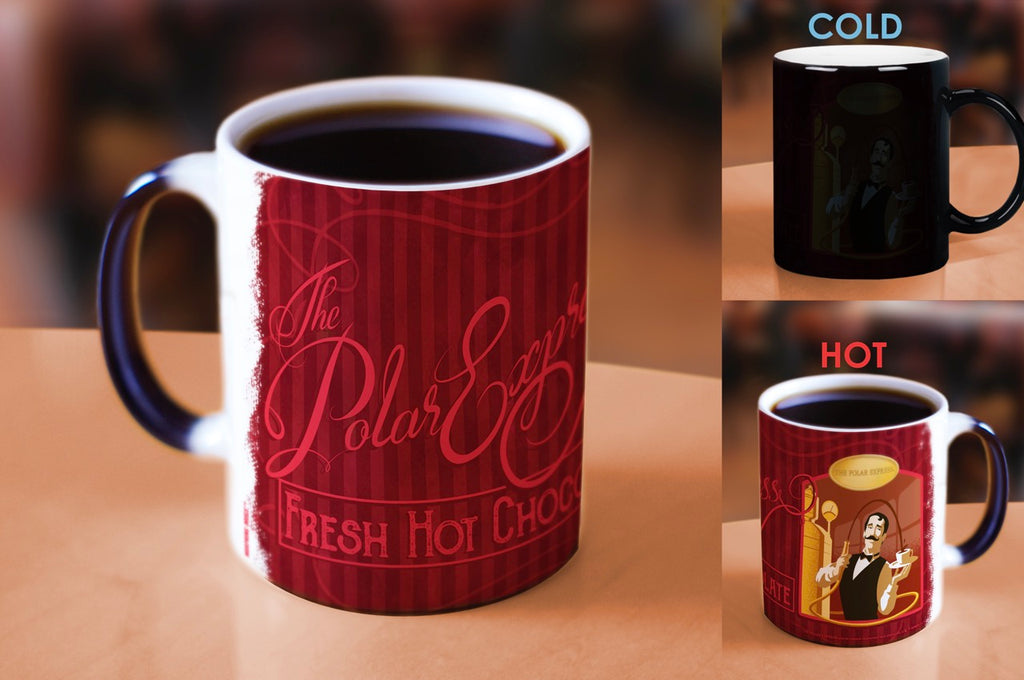 Polar Express (Fresh Hot Chocolate) Morphing Mugs® Heat-Sensitive Mug MMUG527