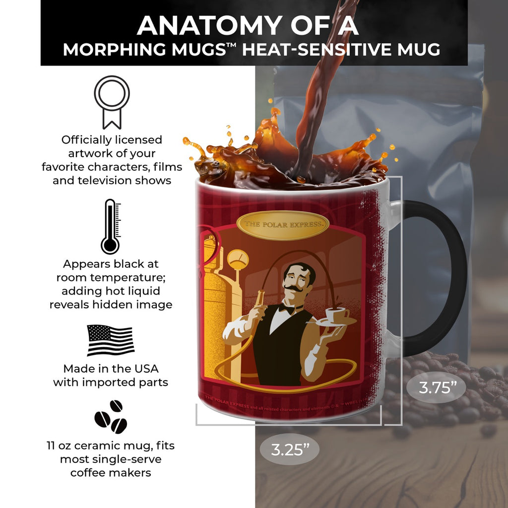 Polar Express (Fresh Hot Chocolate) Morphing Mugs® Heat-Sensitive Mug MMUG527