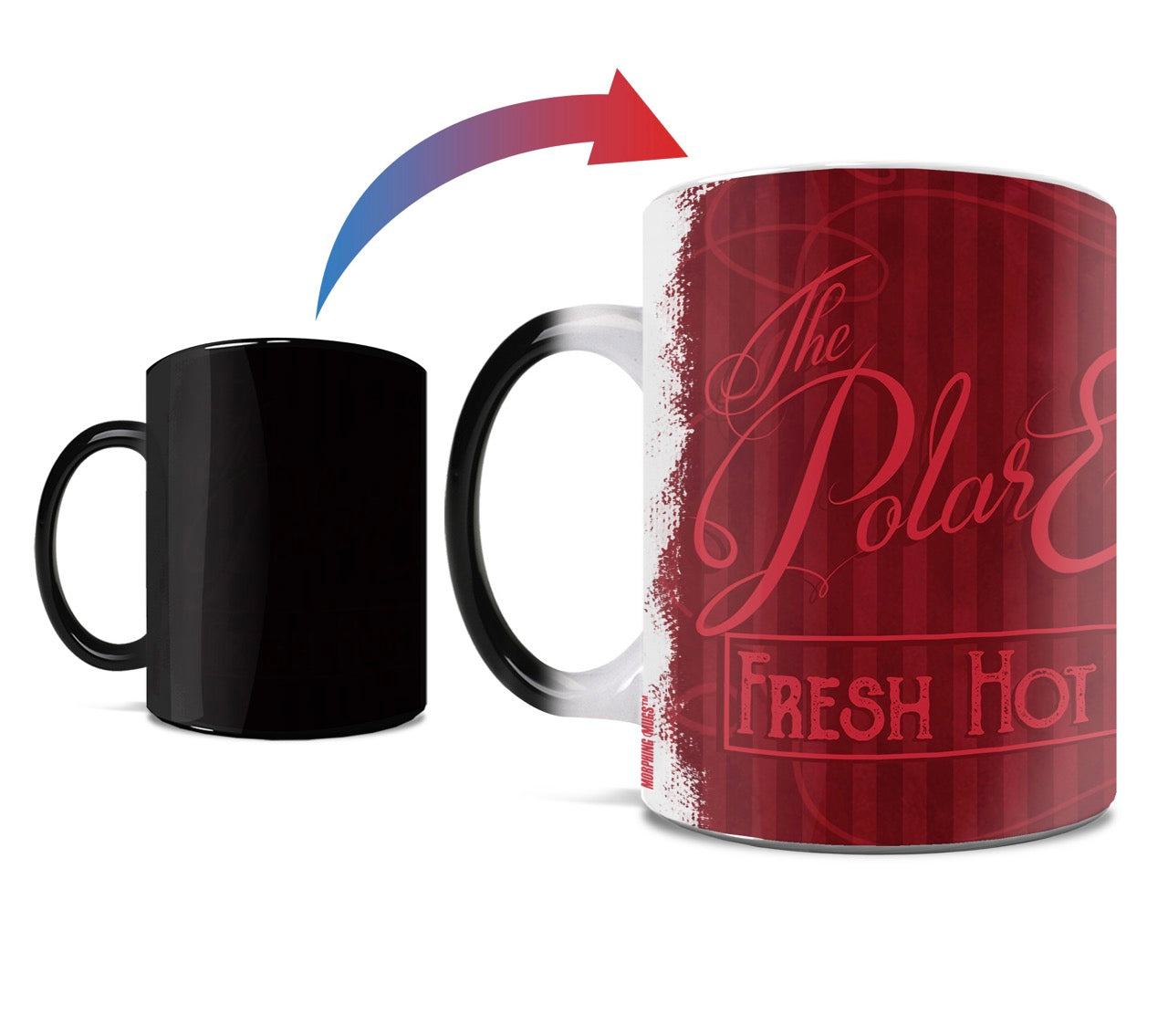 Polar Express (Fresh Hot Chocolate) Morphing Mugs® Heat-Sensitive Mug MMUG527