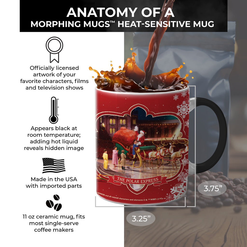 Polar Express (The First Gift) Morphing Mugs® Heat-Sensitive Mug MMUG528