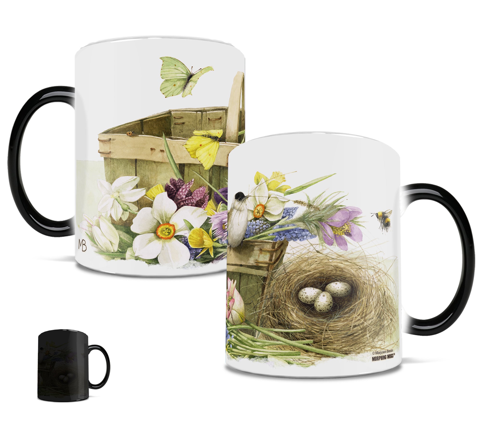Marjolein Bastin (Basket and Bird) Morphing Mugs® Heat-Sensitive Mug MMUG531