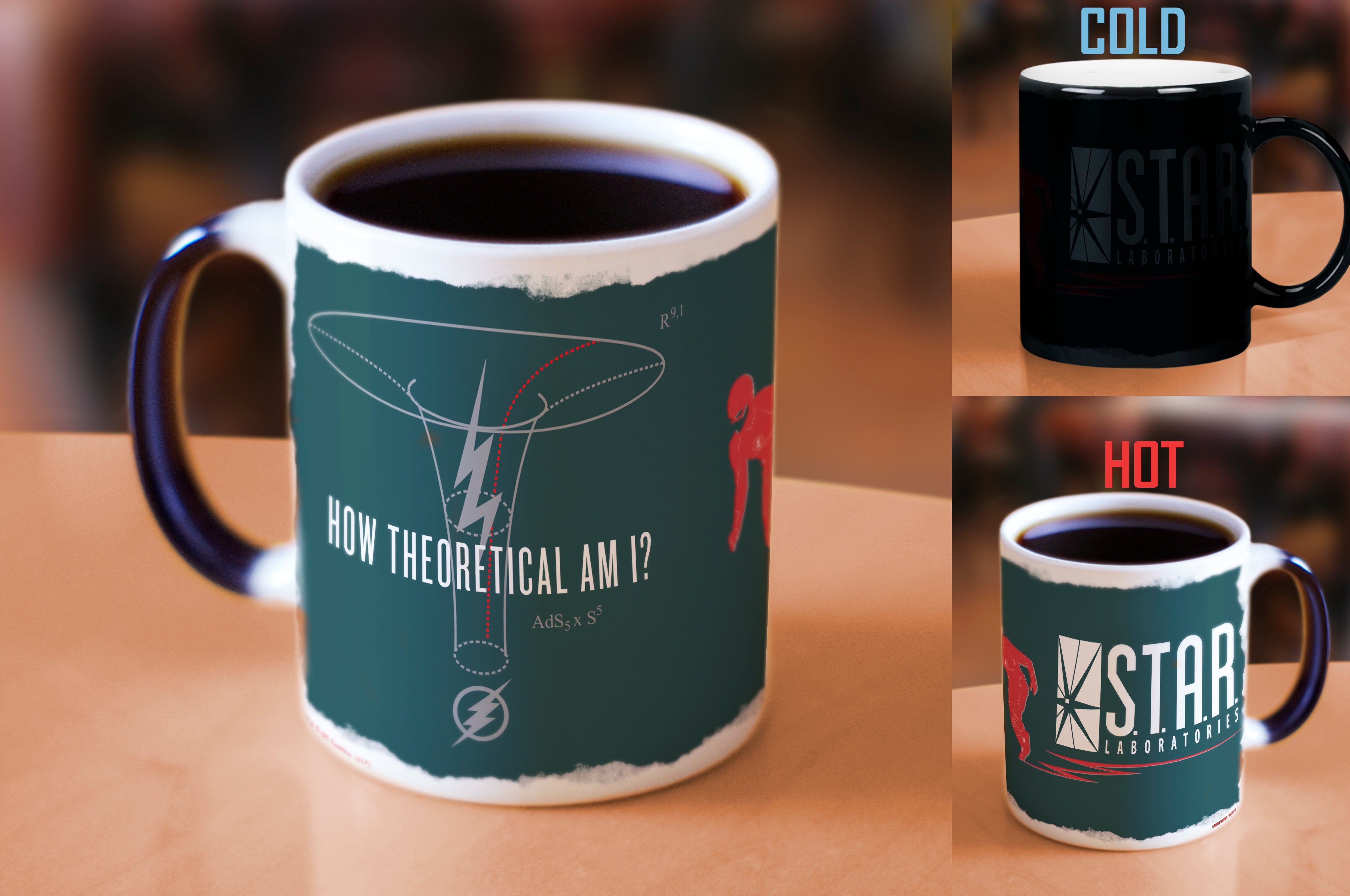 Flash: The TV Show (Star Labs) Morphing Mugs® Heat-Sensitive Mug MMUG533