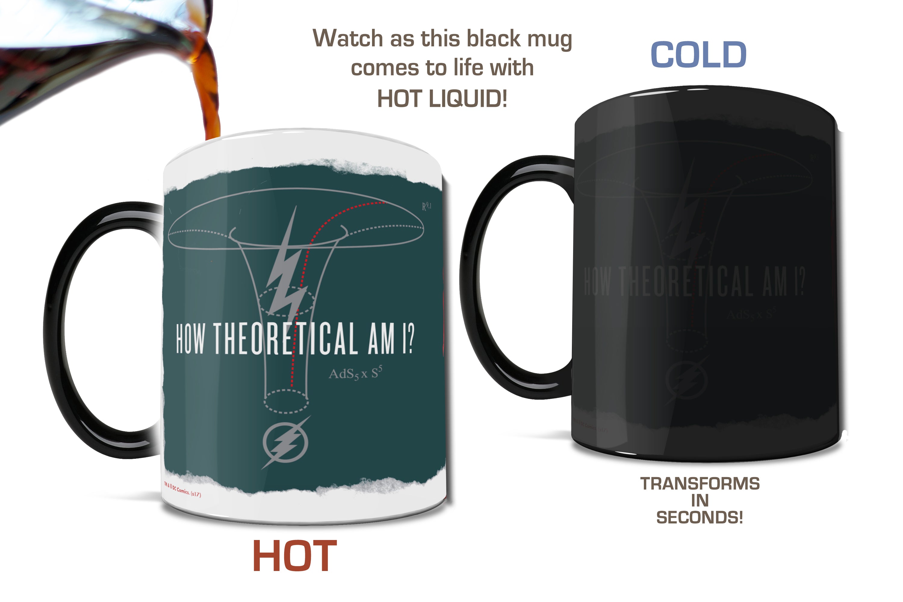 Flash: The TV Show (Star Labs) Morphing Mugs® Heat-Sensitive Mug MMUG533