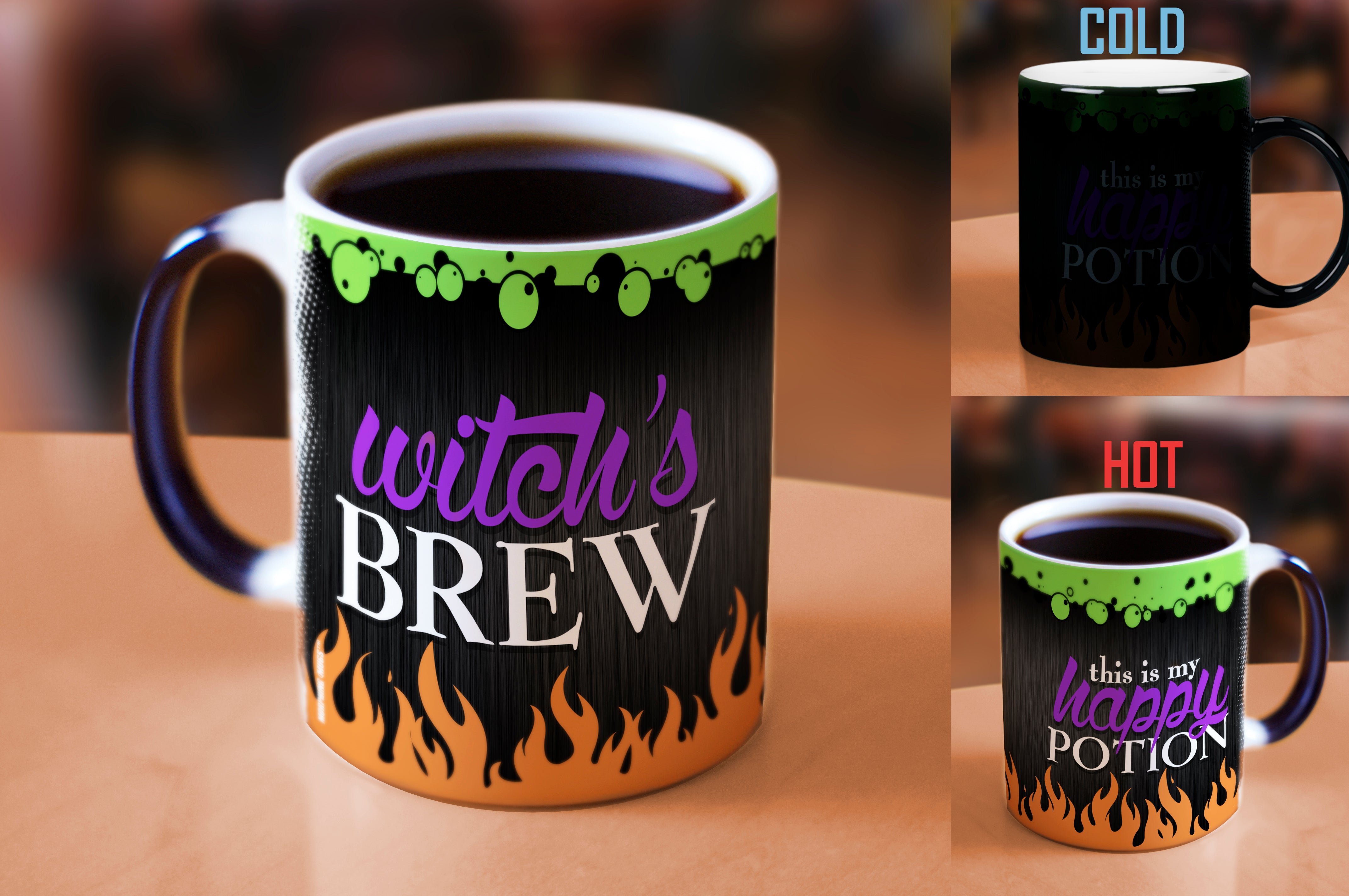 Halloween Collection (Witchs Brew) Morphing Mugs® Heat-Sensitive Mug MMUG538