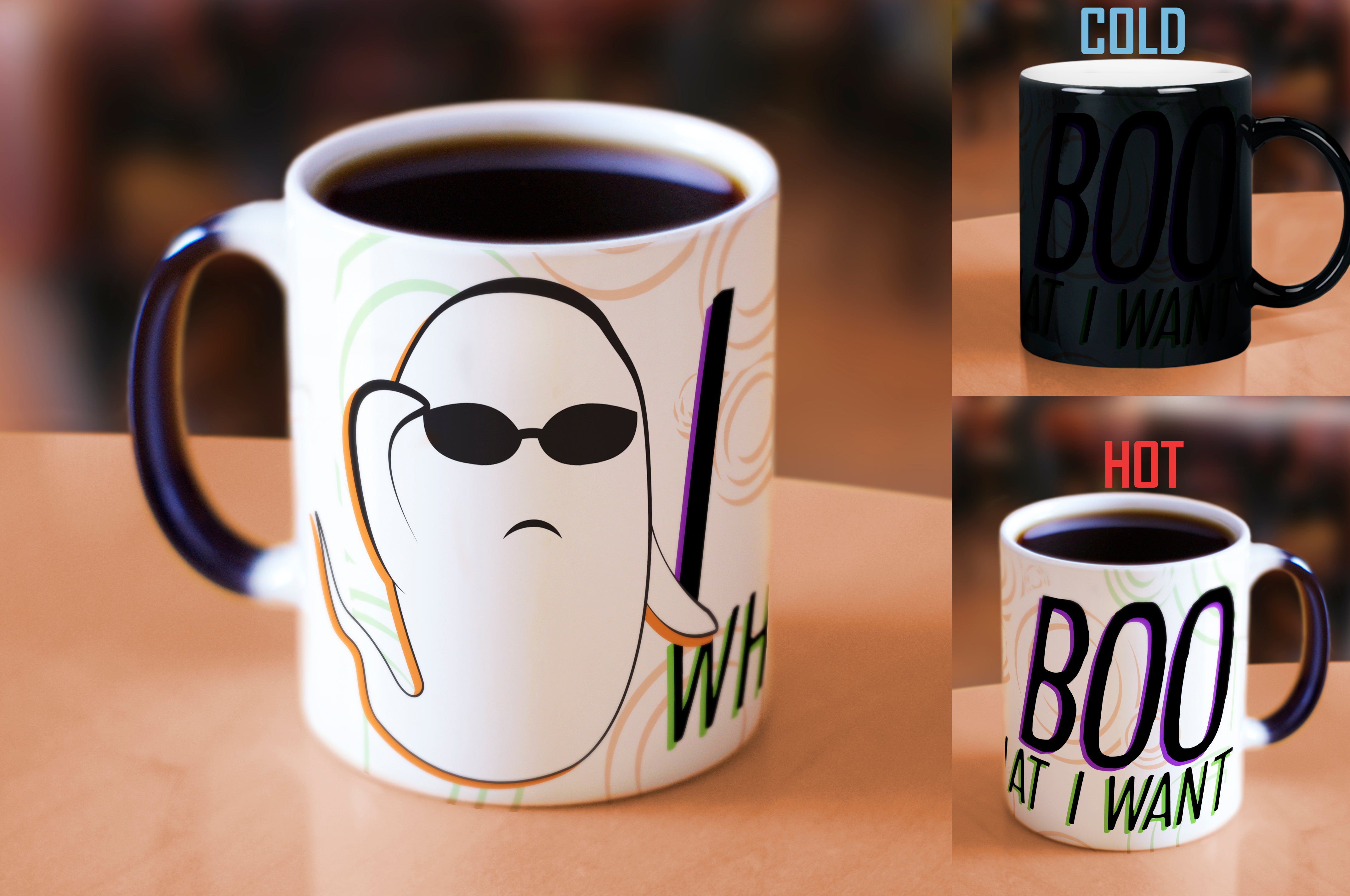 Halloween Collection (I Boo What I Want) Morphing Mugs® Heat-Sensitive Mug MMUG539