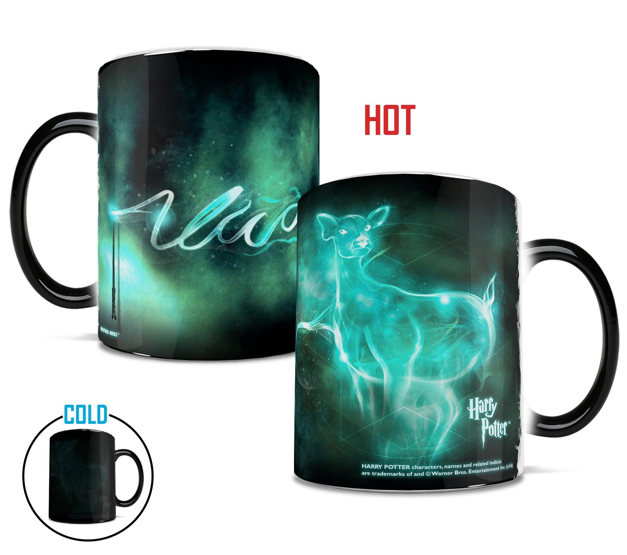 Harry Potter (Always Patronus)  Morphing Mugs® Heat-Sensitive Mug MMUG557