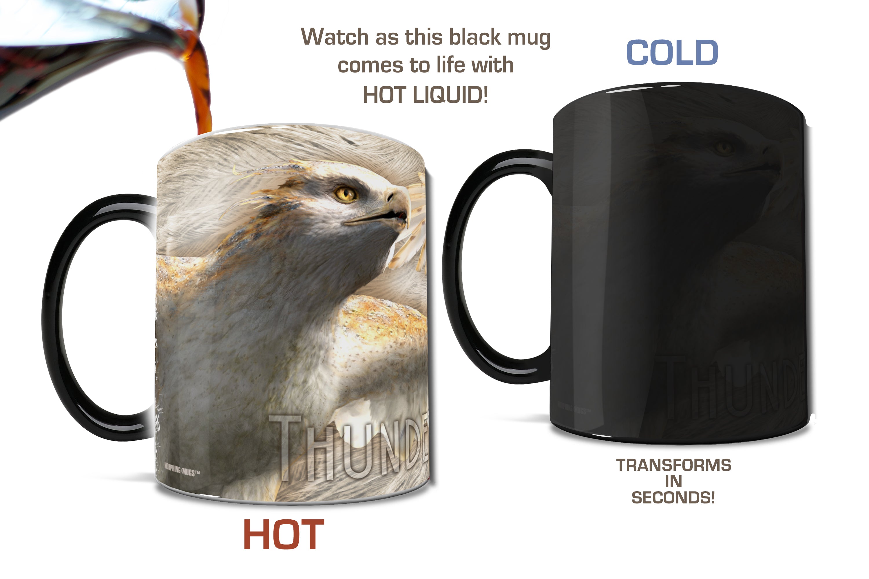 Fantastic Beasts and Where to Find Them (Thunderbird) Morphing Mugs® Heat-Sensitive Mug MMUG566