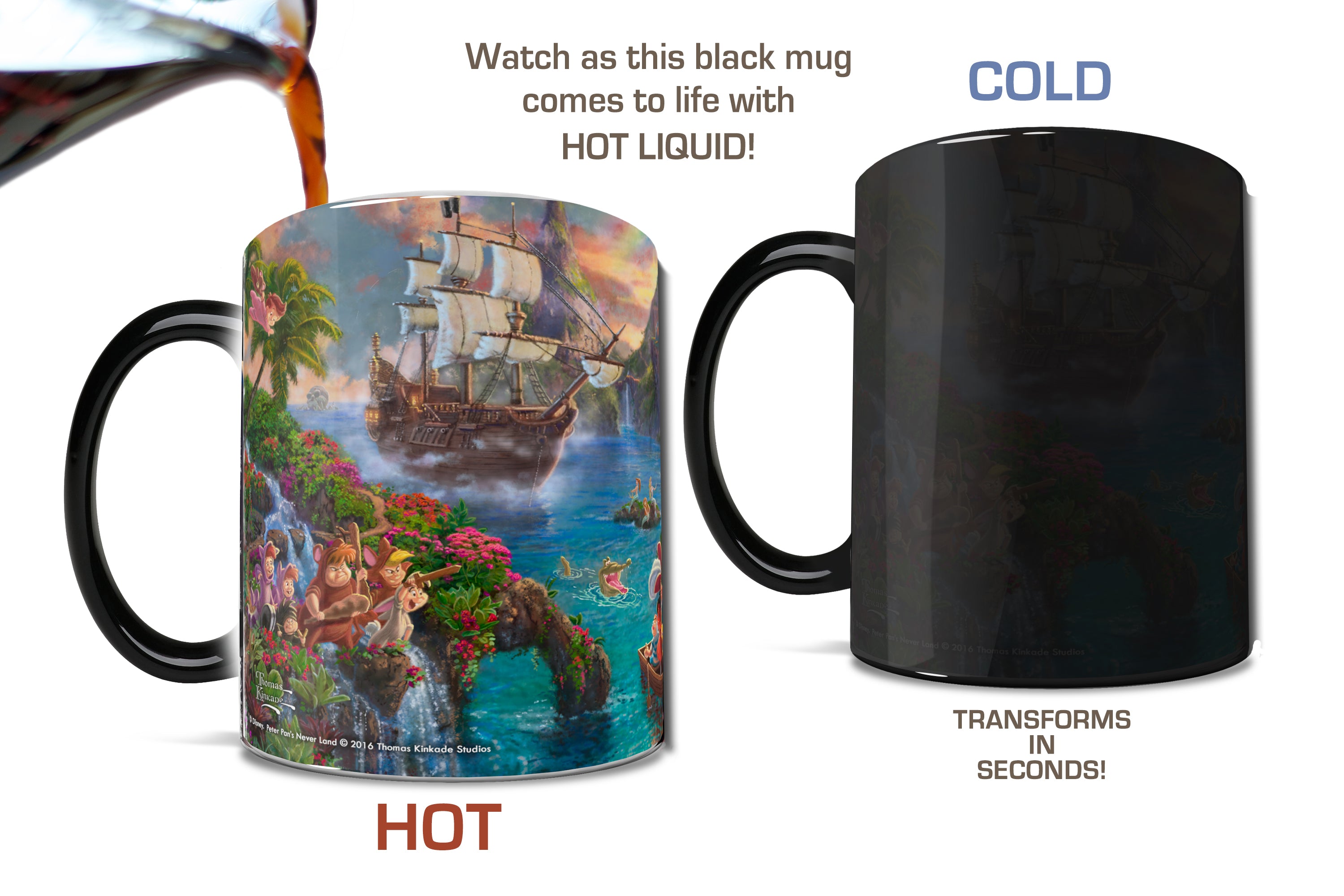 Disney (Peter Pans Never Land) Morphing Mugs® Heat-Sensitive Mug MMUG567