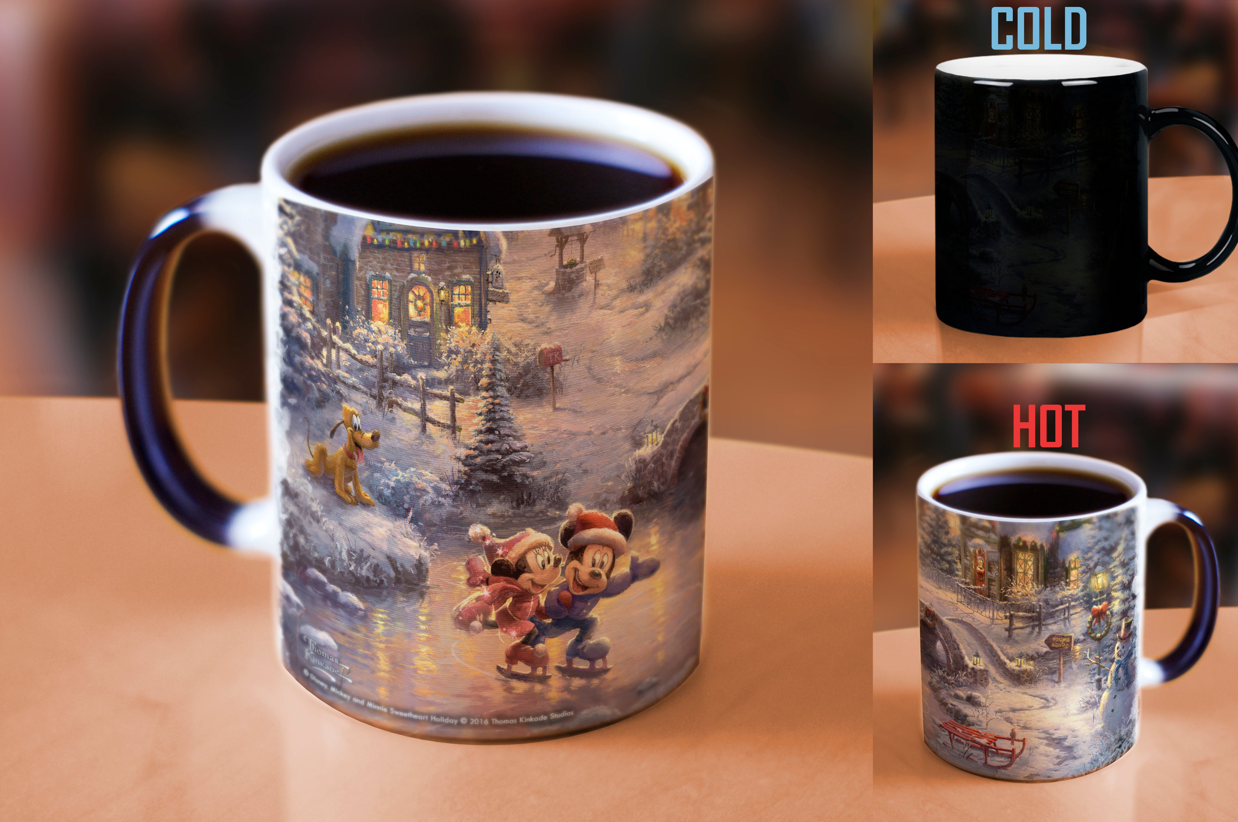 Disney (Mickey and Minnie Mouse - Sweetheart Holiday) Morphing Mugs® Heat-Sensitive Mug MMUG573