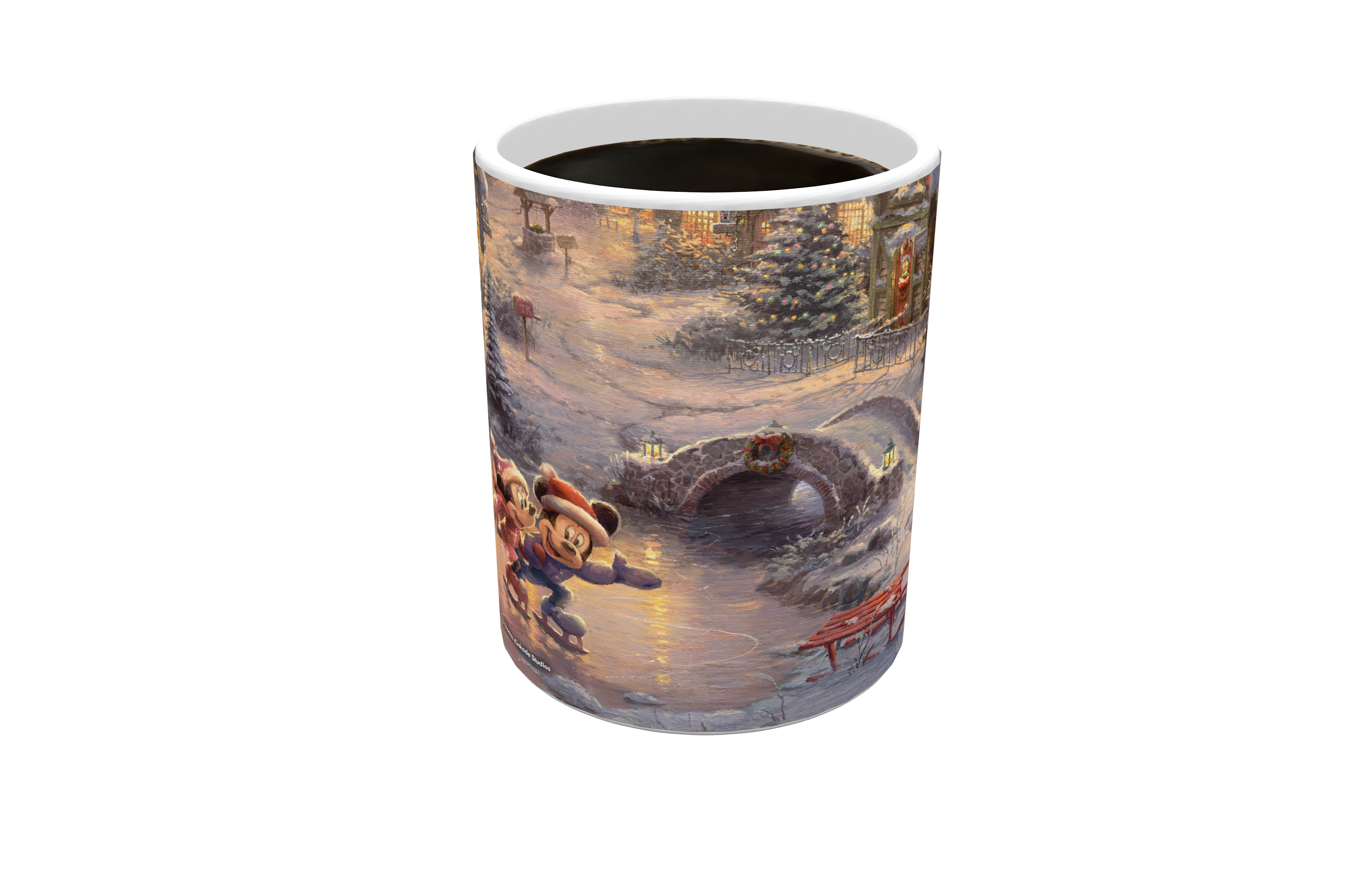 Disney (Mickey and Minnie Mouse - Sweetheart Holiday) Morphing Mugs® Heat-Sensitive Mug MMUG573