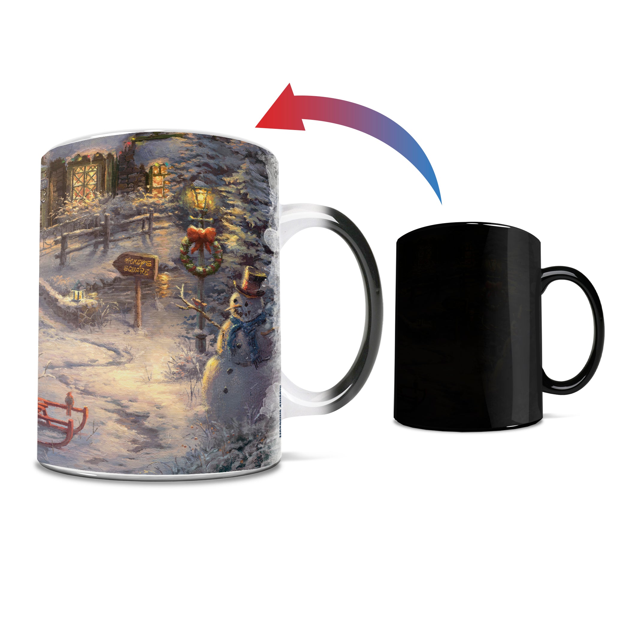 Disney (Mickey and Minnie Mouse - Sweetheart Holiday) Morphing Mugs® Heat-Sensitive Mug MMUG573