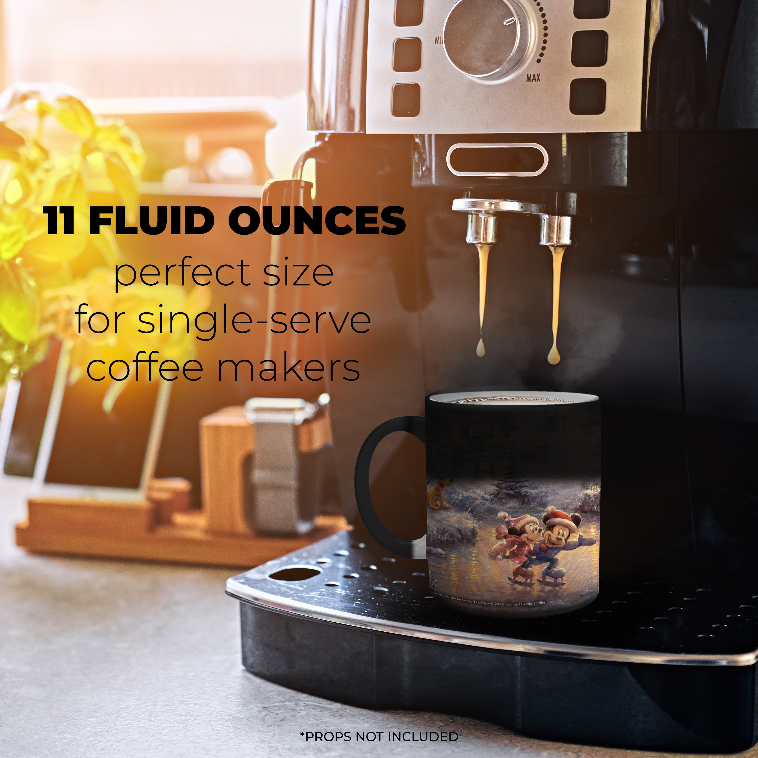 Disney (Mickey and Minnie Mouse - Sweetheart Holiday) Morphing Mugs® Heat-Sensitive Mug MMUG573