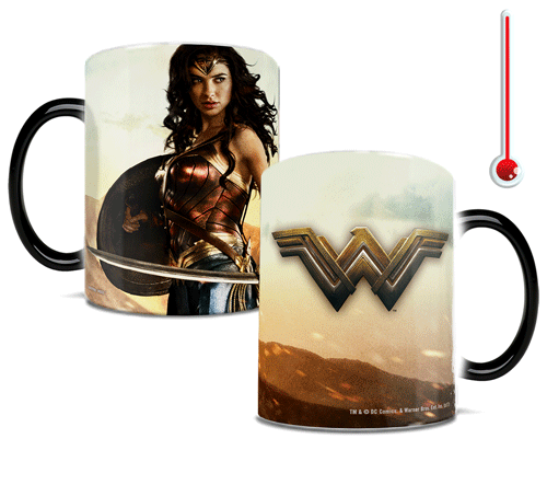 Wonder Woman (Ready For Battle) Morphing Mugs®  Heat-Sensitive Mug MMUG574